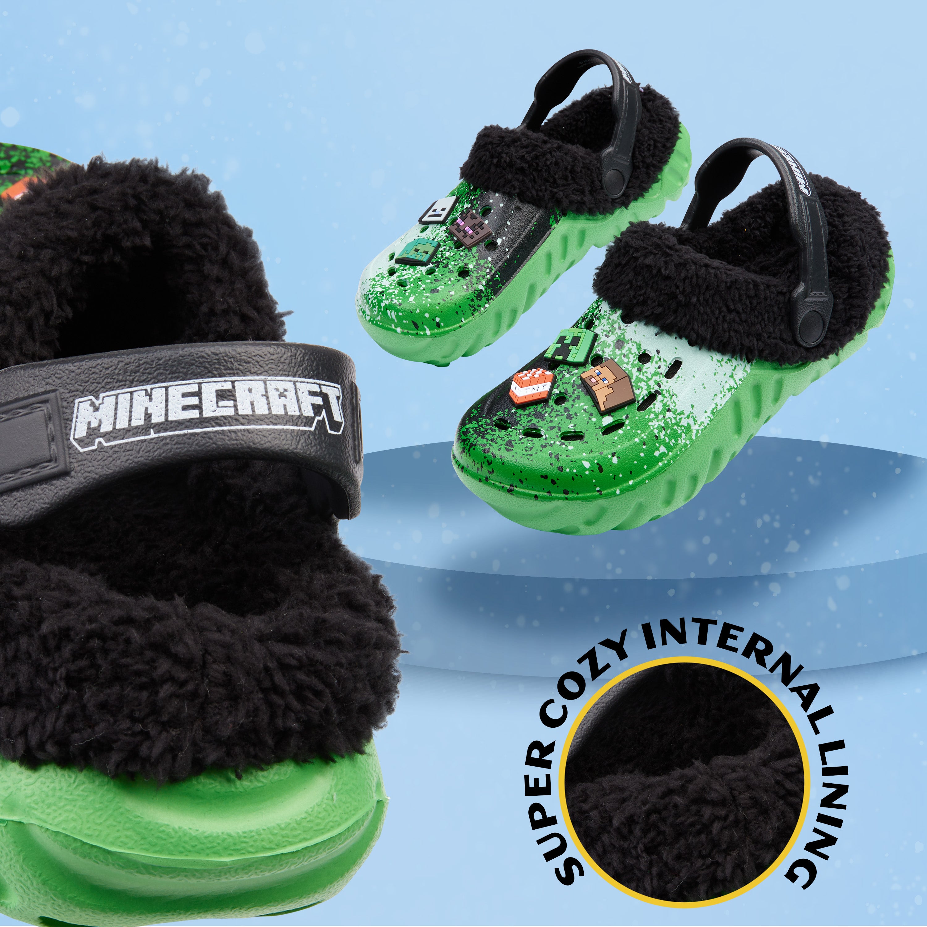 get-trend-boys-minecraft-sabots-gar-on-fourr-s-breloques image 2