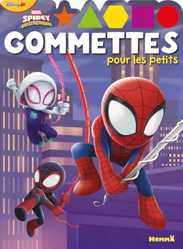 marvel-spidey-gommettes-pour-les-petits-livre-3-ans image 2
