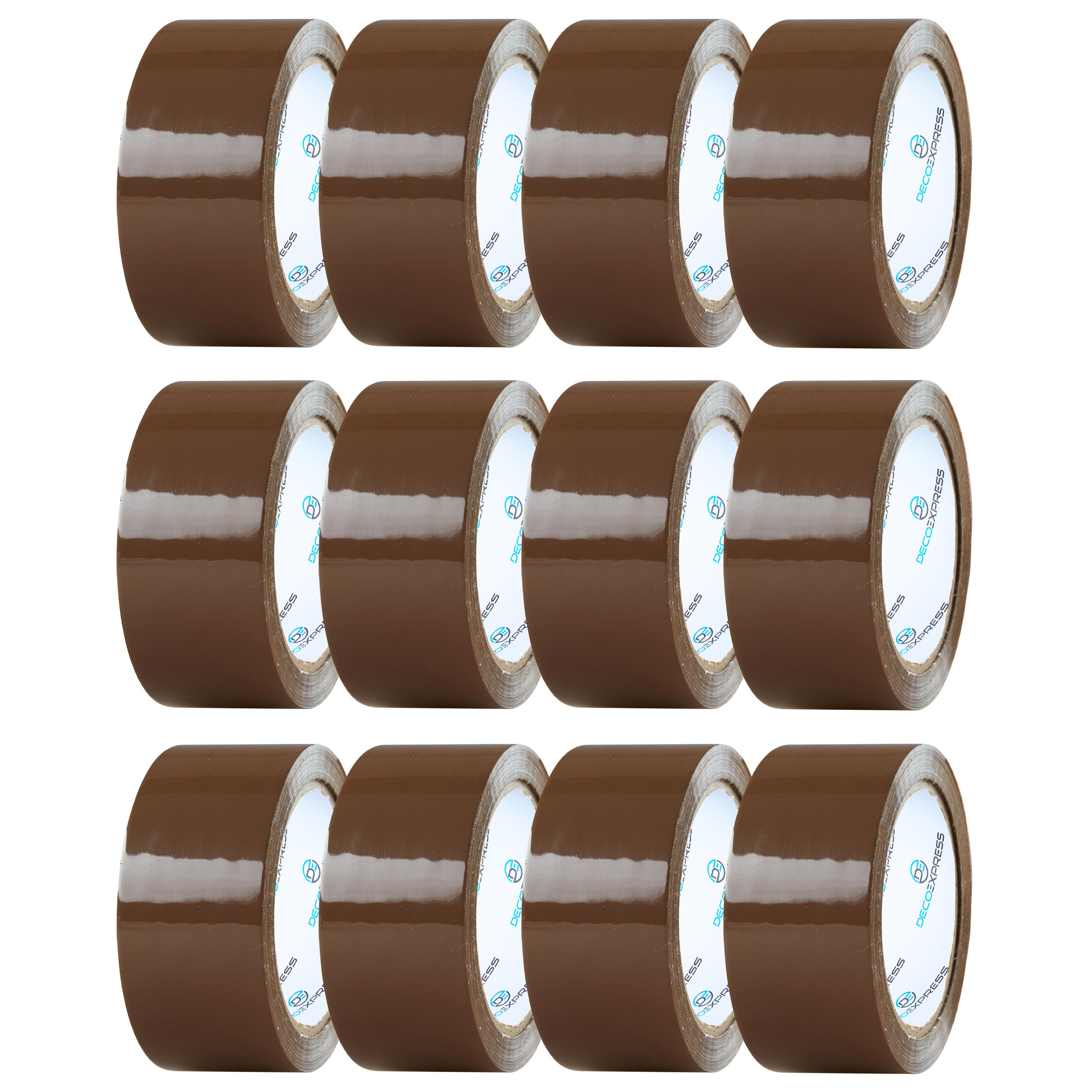 get-trend-ruban-adh-sif-emballage-lot-6-marron-fragile-transparent image 1
