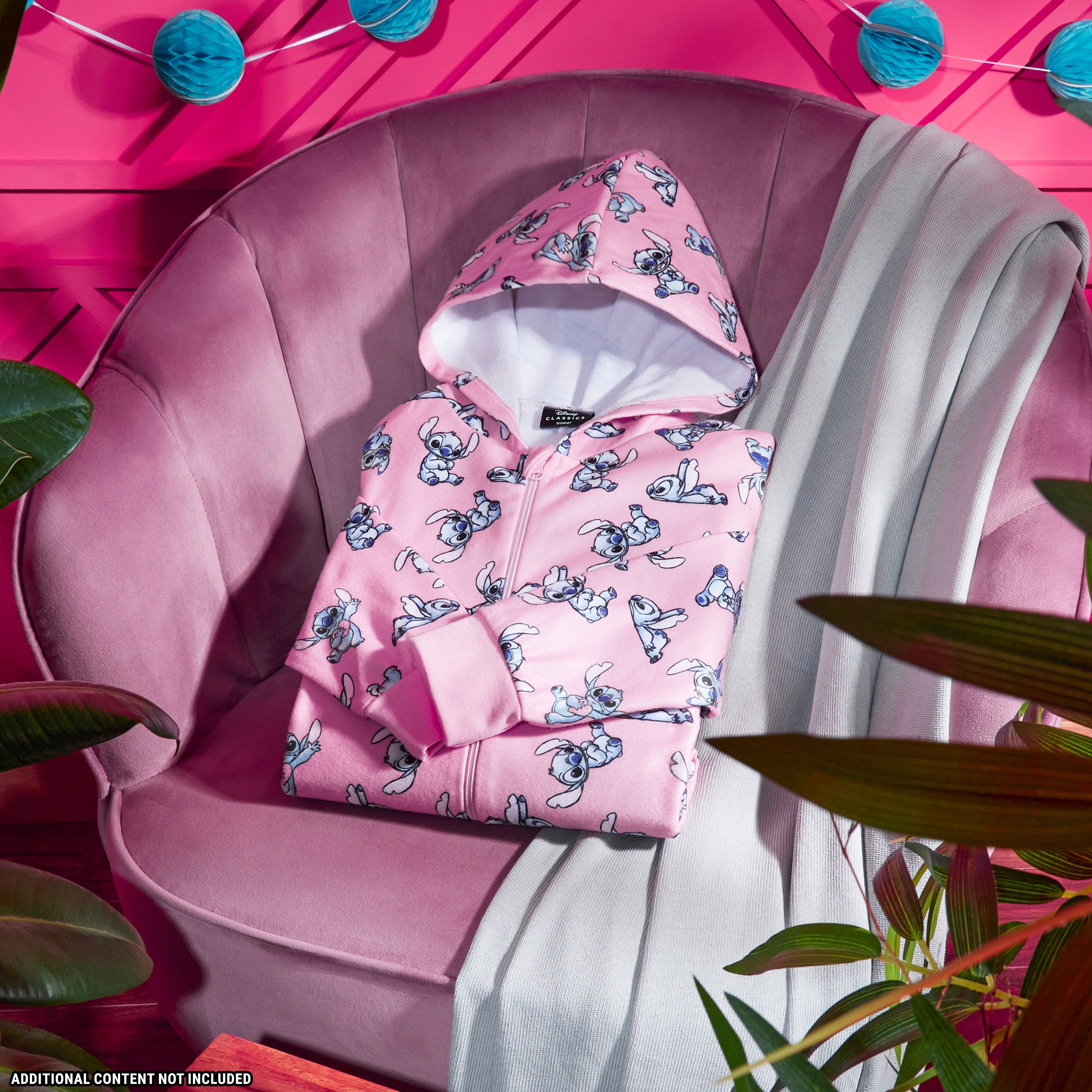 disney-grenouill-re-fille-stitch-rose-polaire-9-10-ans image 2