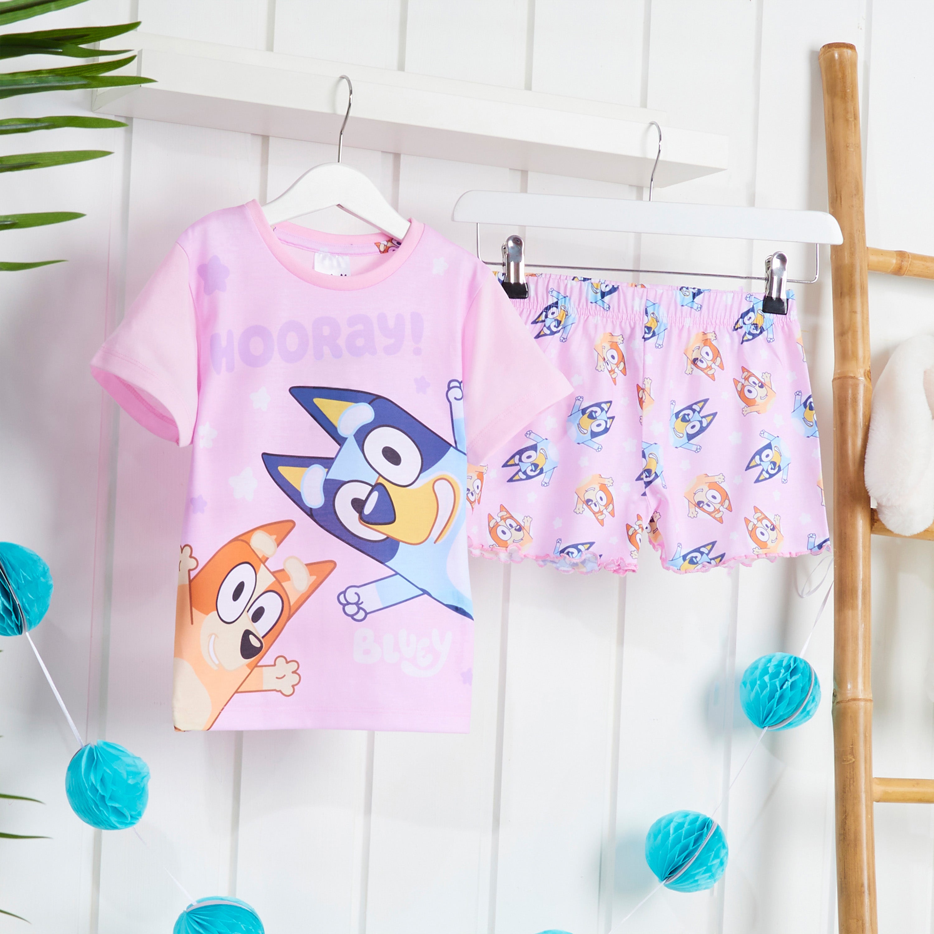 bluey-pyjama-enfant-short-2-pi-ces-coton-5-6-ans image 2