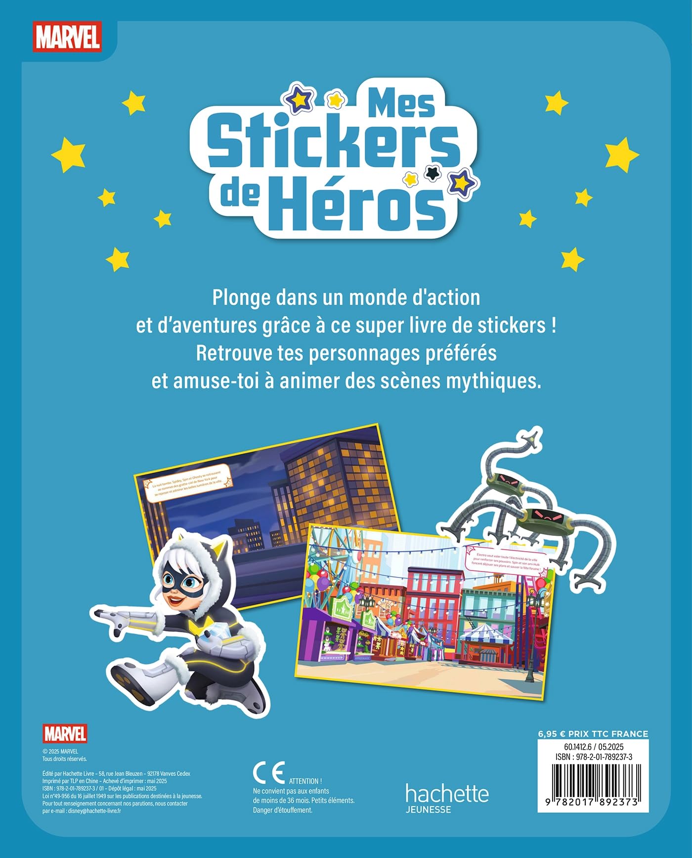 marvel-spidey-mes-stickers-de-h-ros-cahier-coloriage-stickers image 2