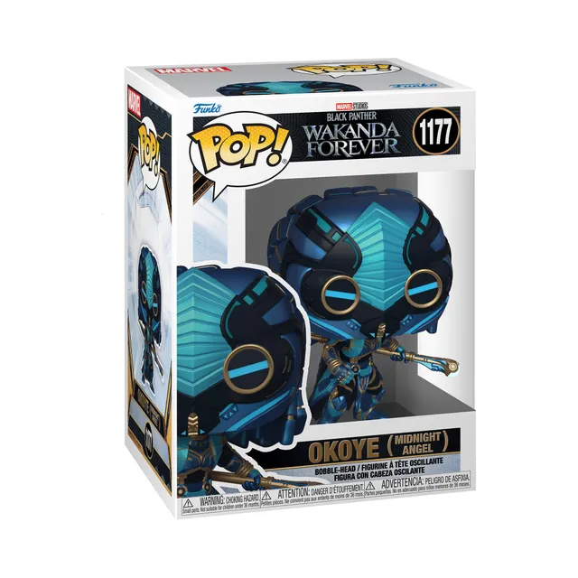 funko-pop-okoye-midnight-angel-figurine-vinyle-black-panther-9-5-cm image 1