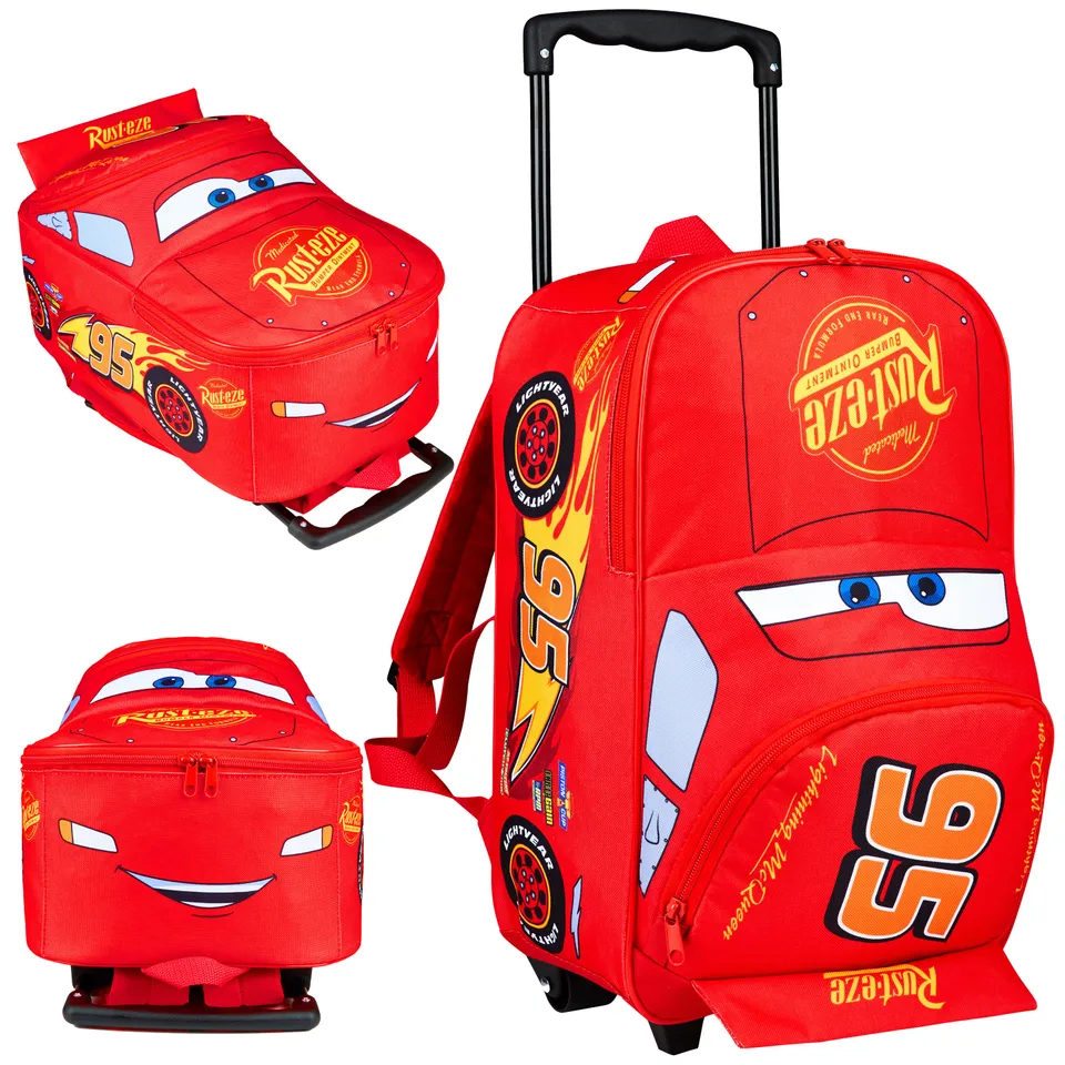 get-trend-cars-valise-enfant-trolley-42cm-flash-mcqueen image 1