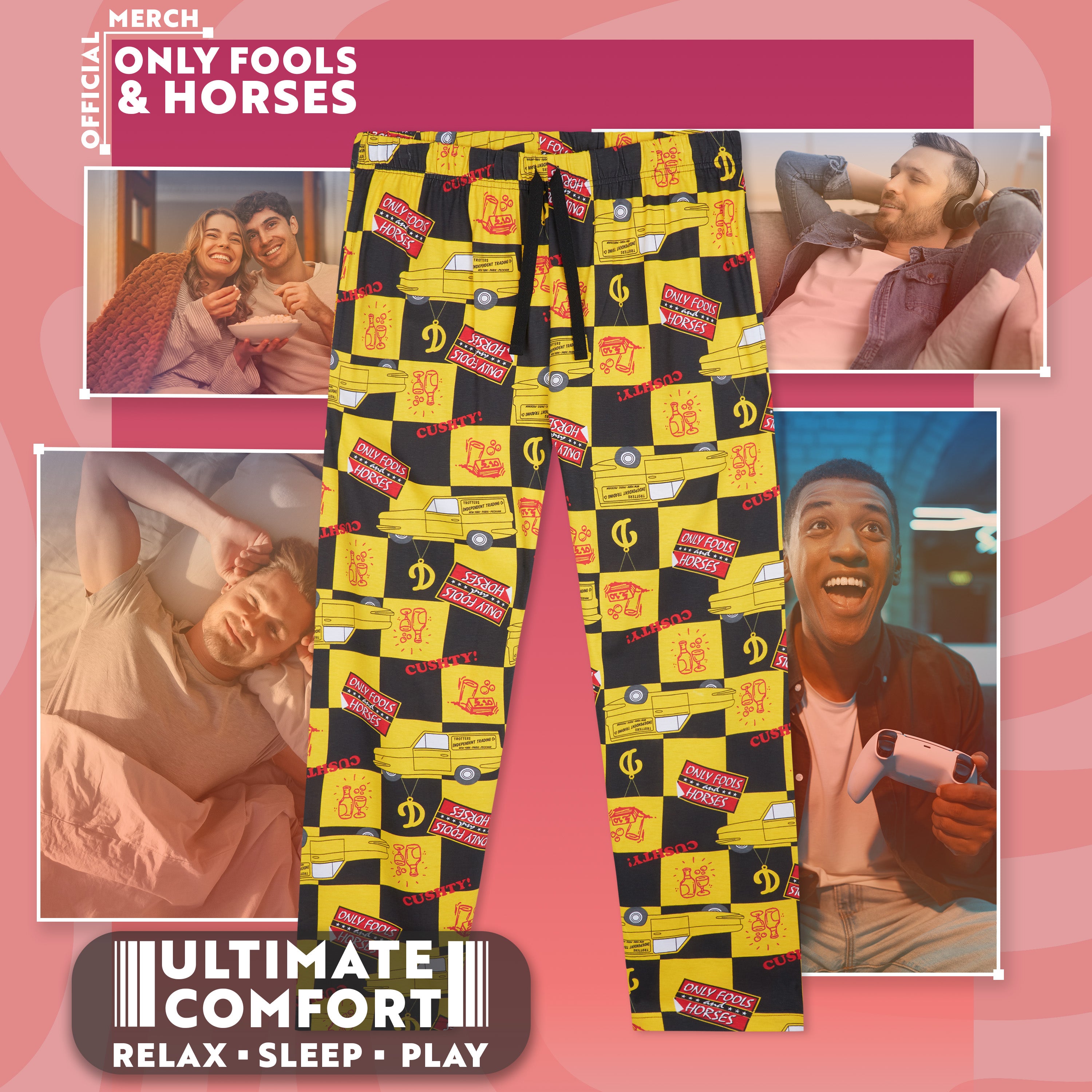 only-fools-and-horses-pantalon-pyjama-homme-poches-s-3xl image 3