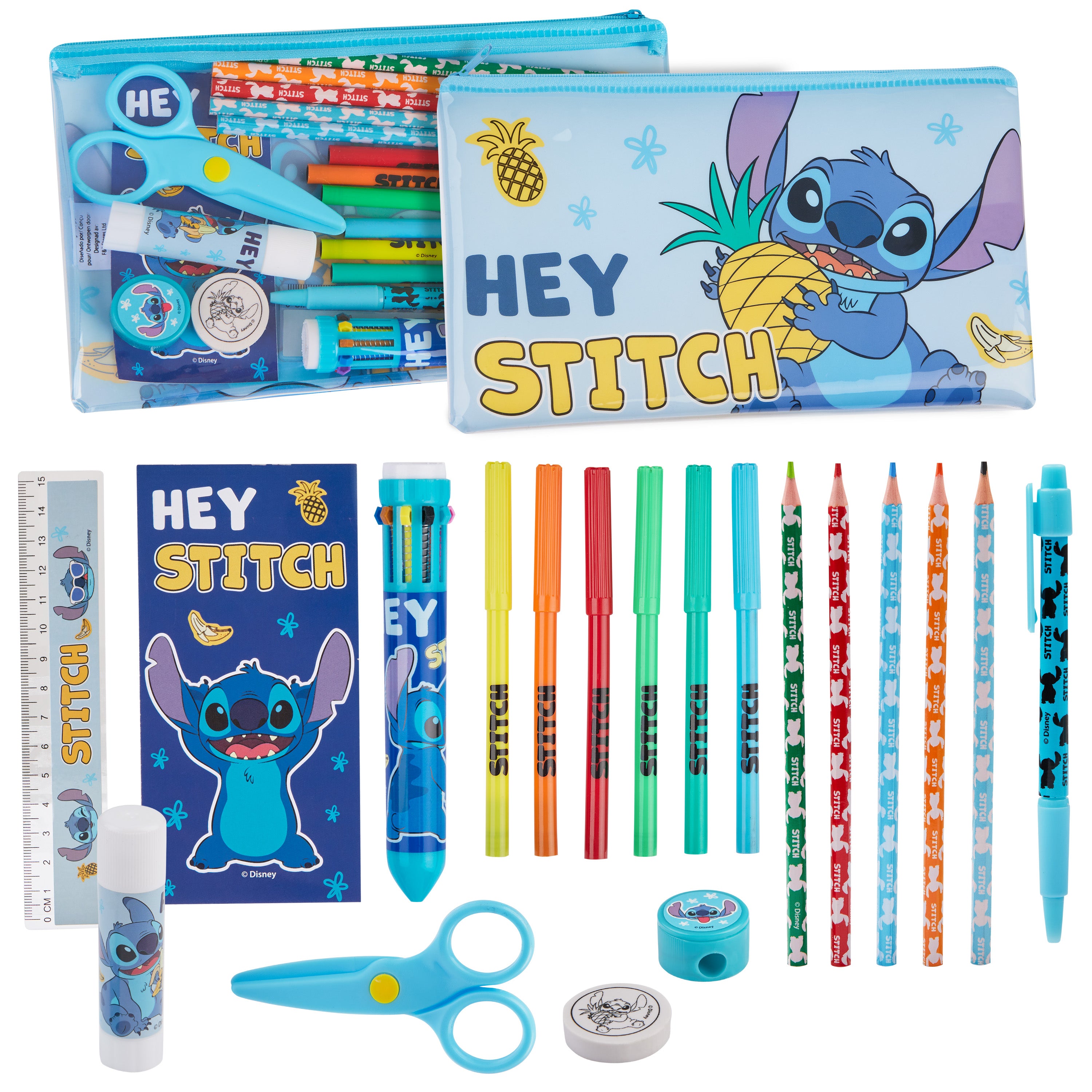 disney-stitch-trousse-garnie-fille-fournitures-coloriage image 1