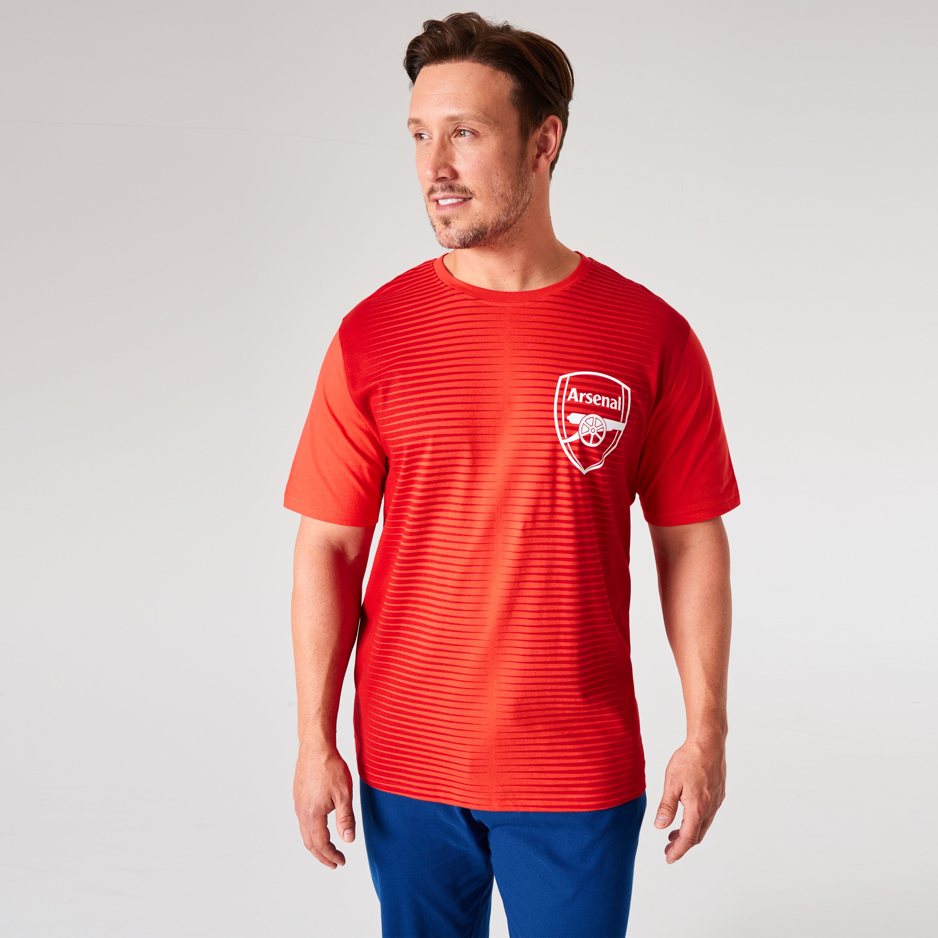 get-trend-arsenal-pyjama-homme-rouge-bleu-taille-m image 4