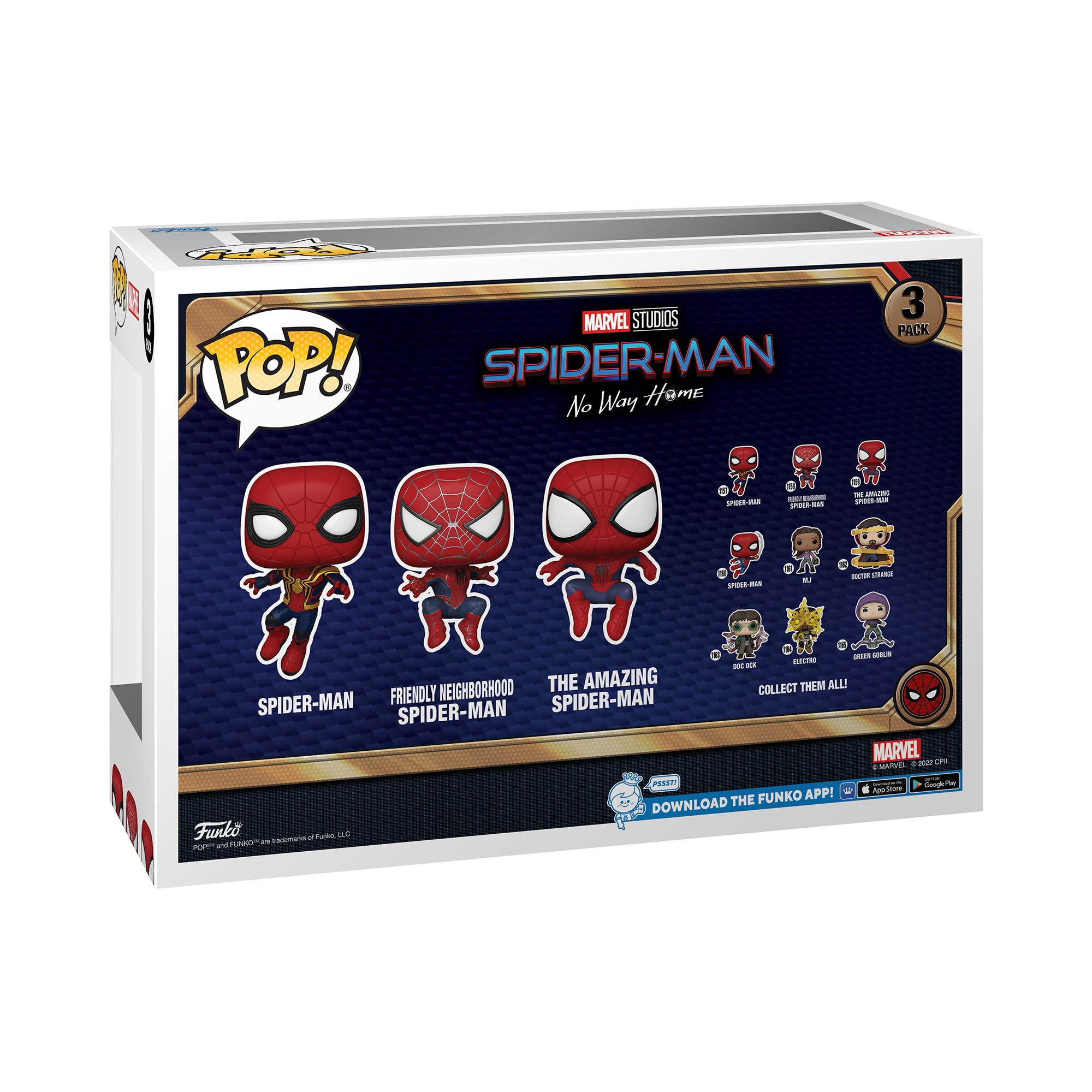funko-pop-spider-man-leaping-coffret-3-figurines-vinyle image 3