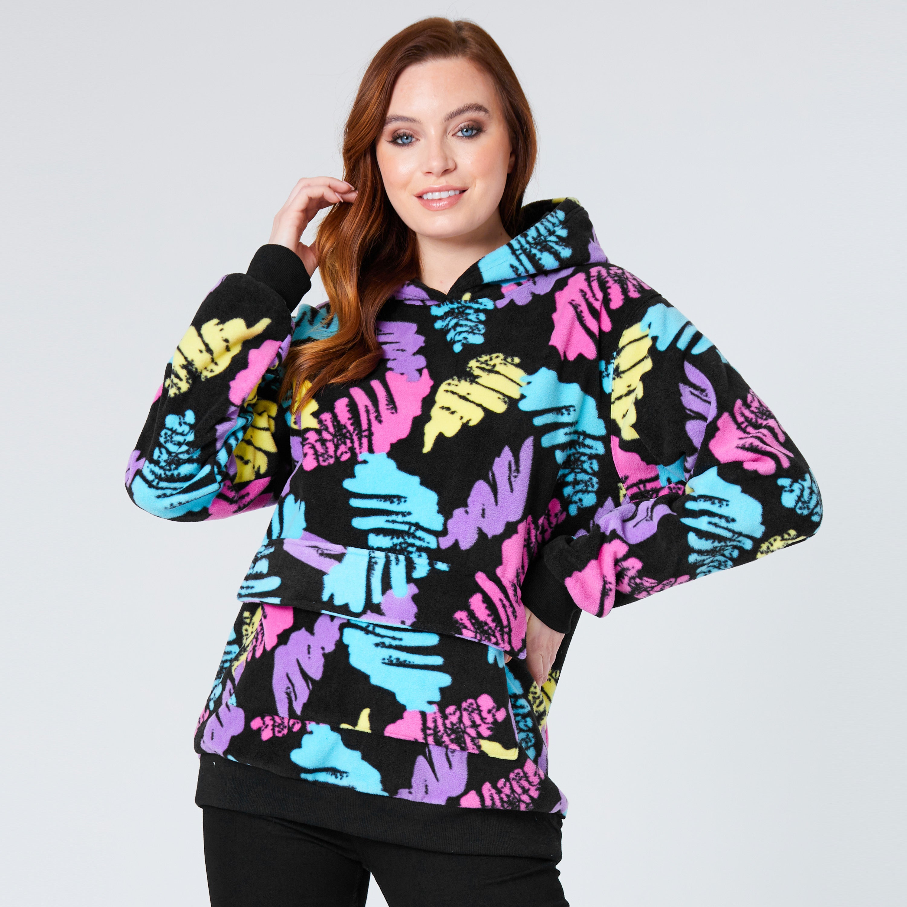 citycomfort-sweat-femme-ski-polaire-capuche-taille-m image 3