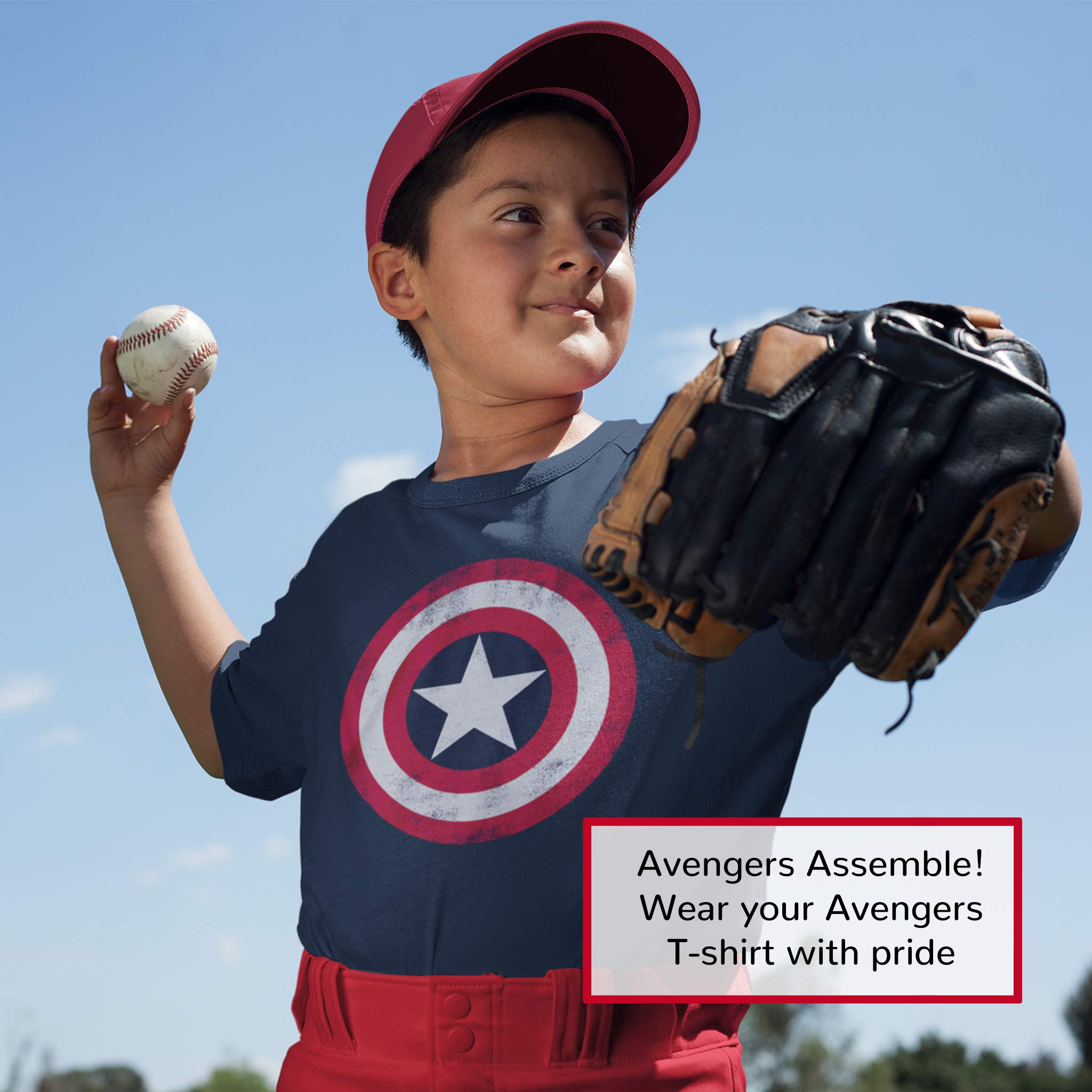 marvel-t-shirt-gar-on-popgear-coton-taille-8-9-ans image 4