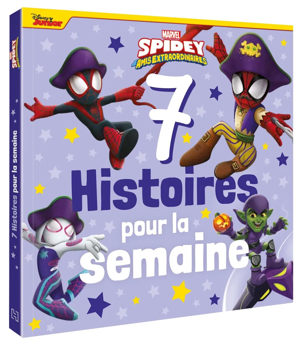 marvel-spidey-et-ses-amis-7-histoires-livre-semaine-vol-2 image 1