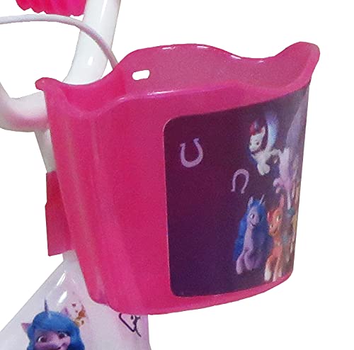 my-little-pony-v-lo-enfant-12-pouces-blanc-fuchsia-panier image 3