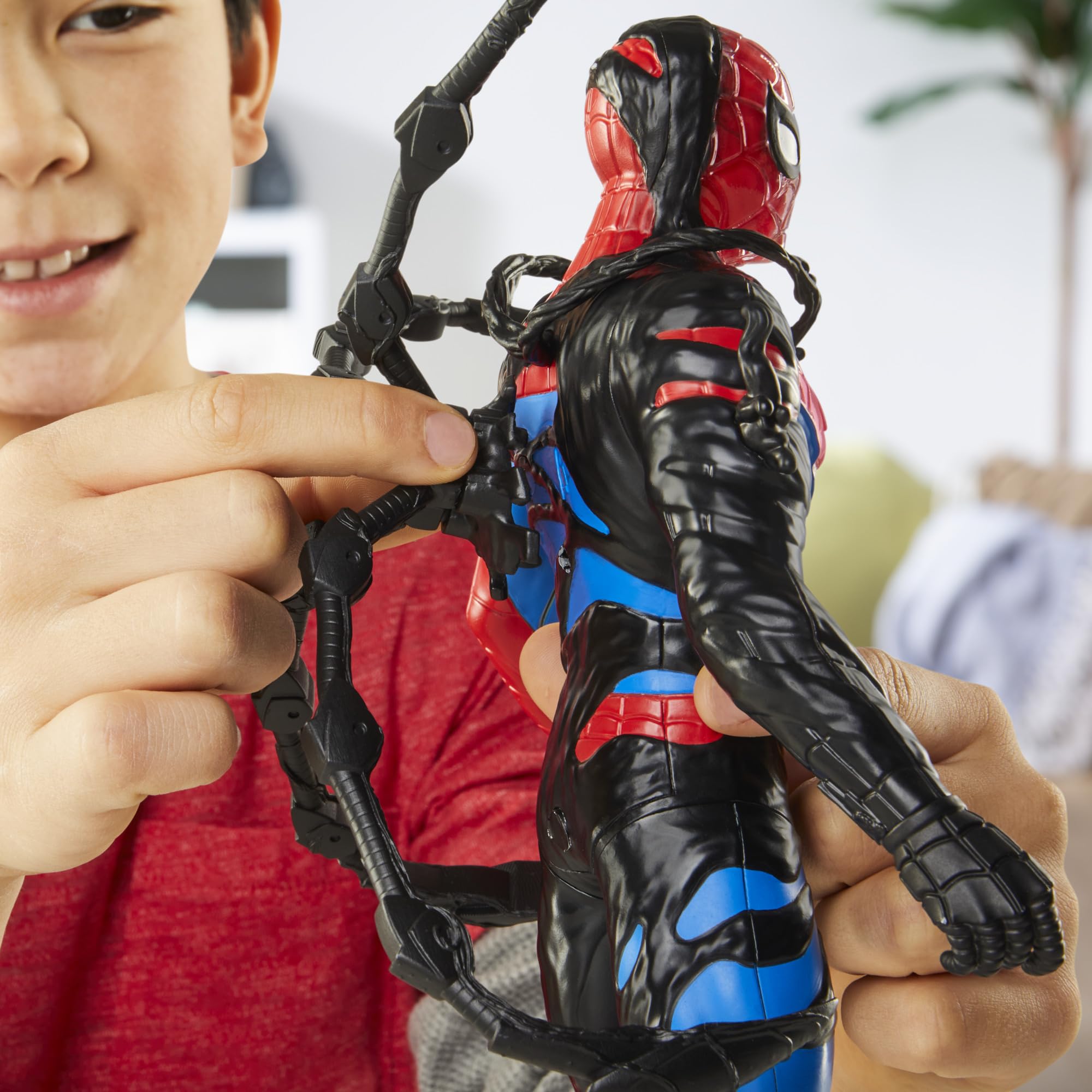 marvel-venomversus-spider-man-figurine-28-cm-noir-symbiote image 6