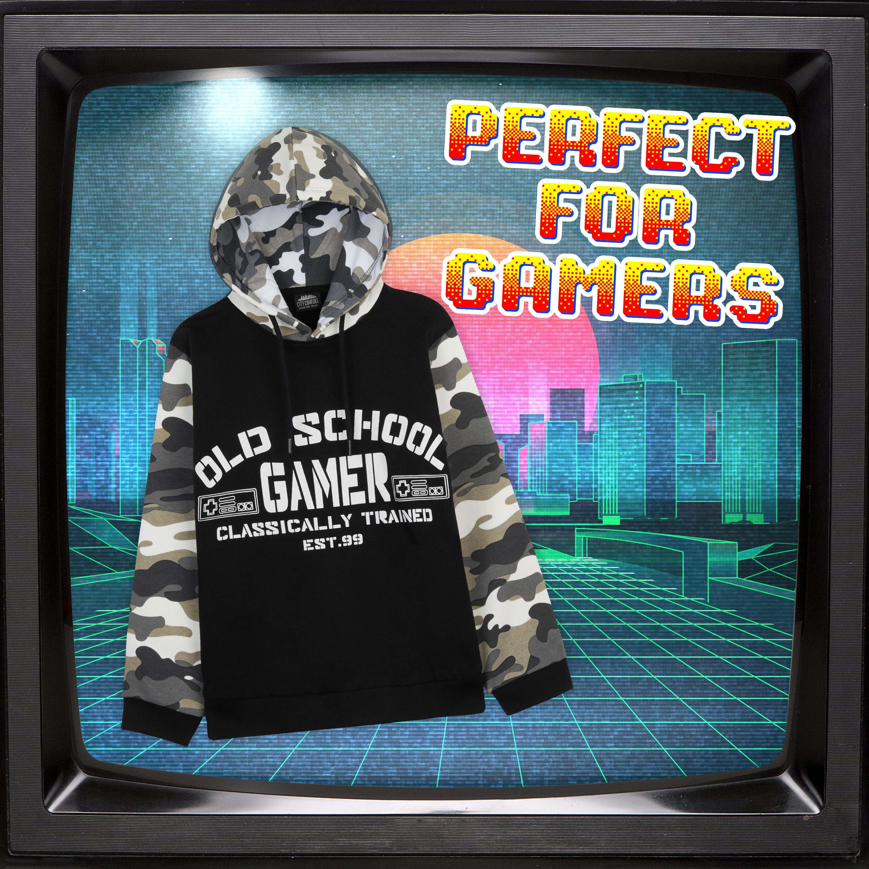 citycomfort-sweat-gaming-gar-on-capuche-coton-7-8-ans image 4