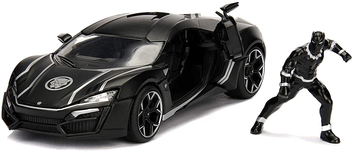 jada-hollywood-rides-lykan-hypersport-black-panther-voiture-miniature-1-24-noire image 1