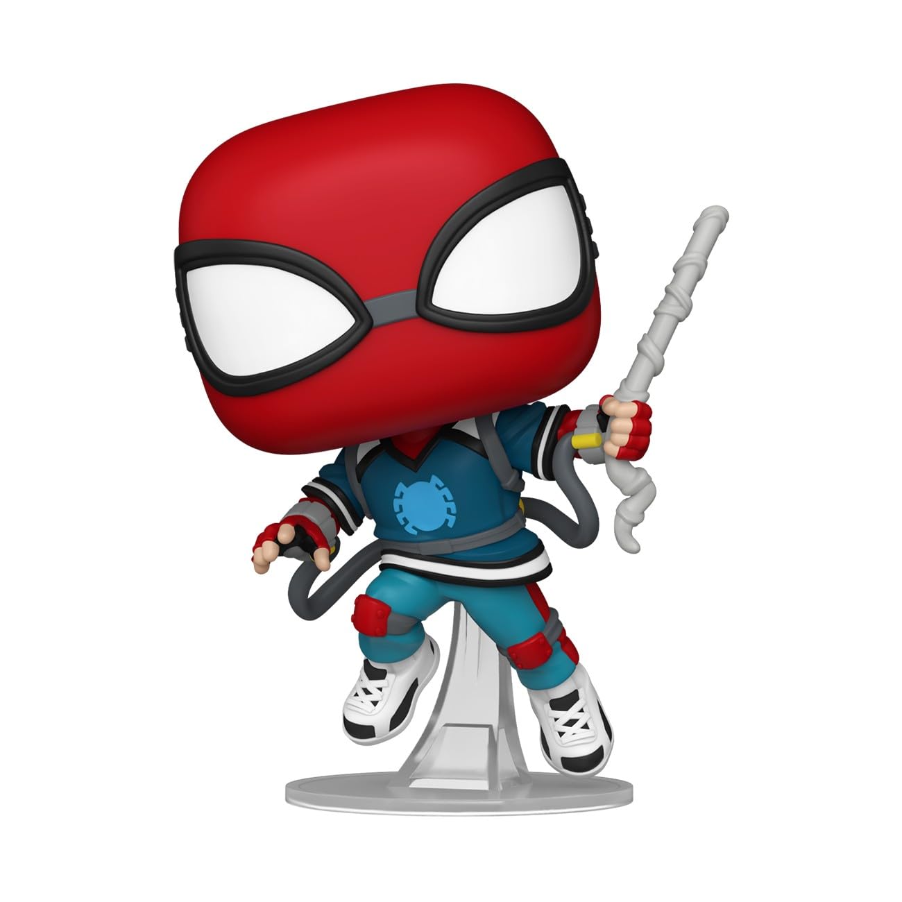 funko-pop-spider-man-peter-parker-proto-suit-figurine-9-5-cm image 2