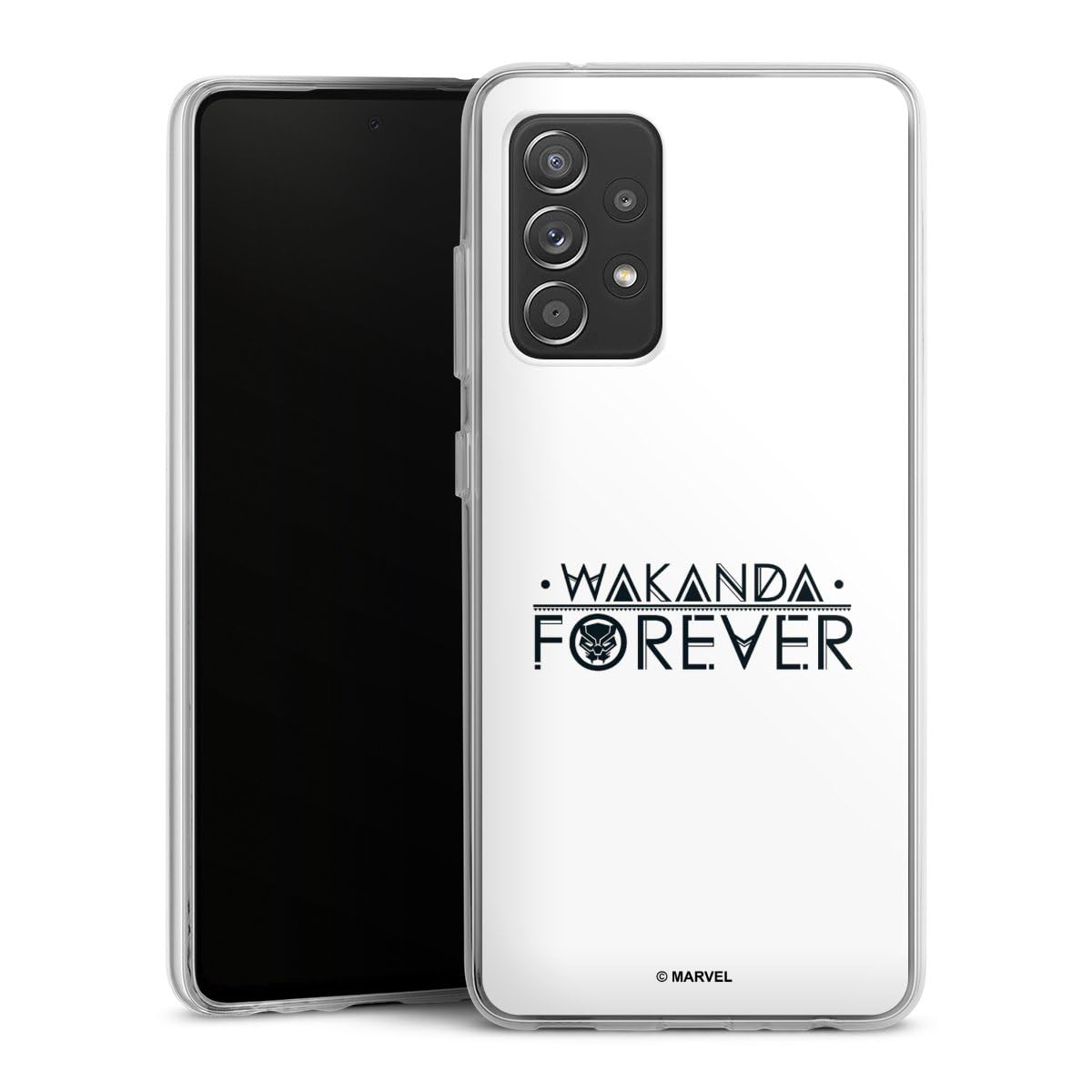 deindesign-marvel-coque-samsung-a52s-5g-black-panther image 1