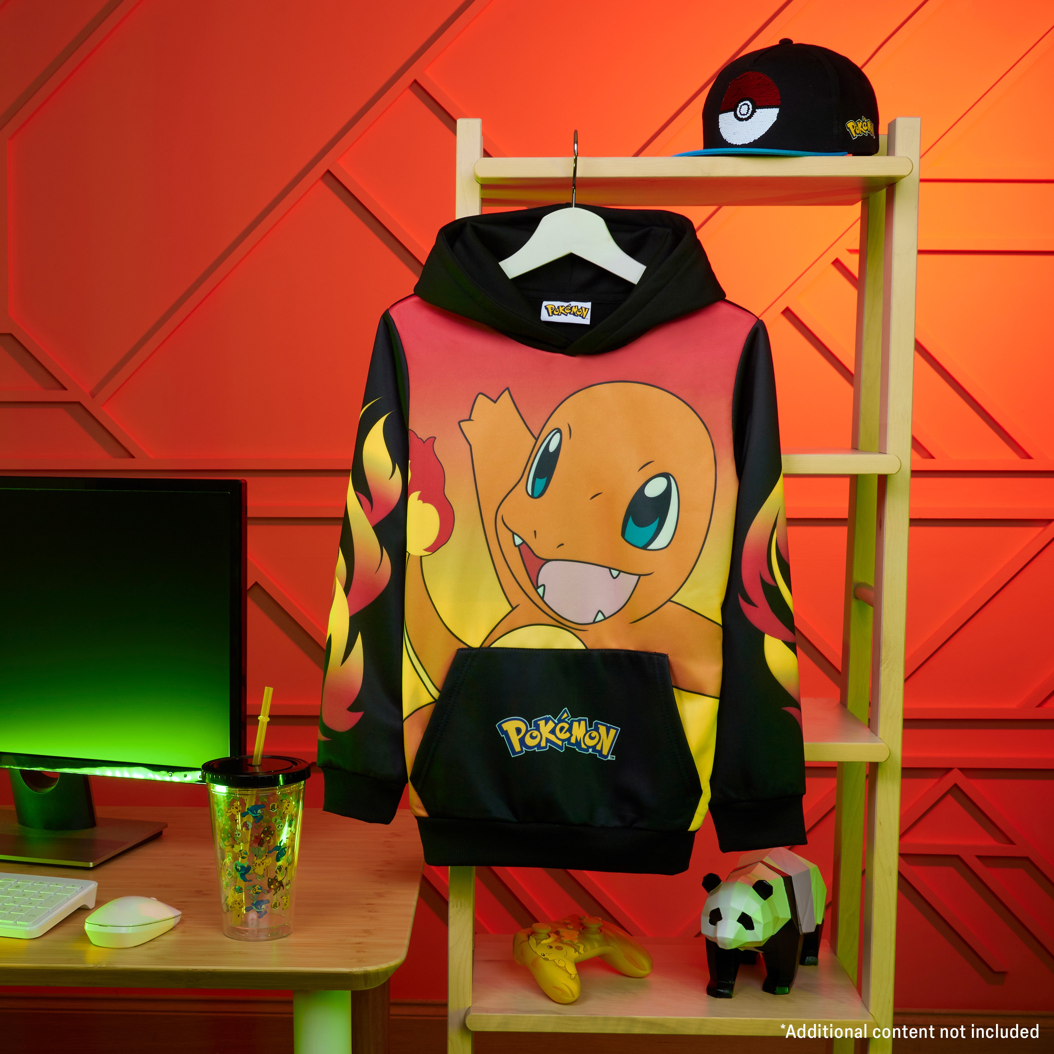pok-mon-sweat-gar-on-capuche-pikachu-poche-7-8-ans image 2