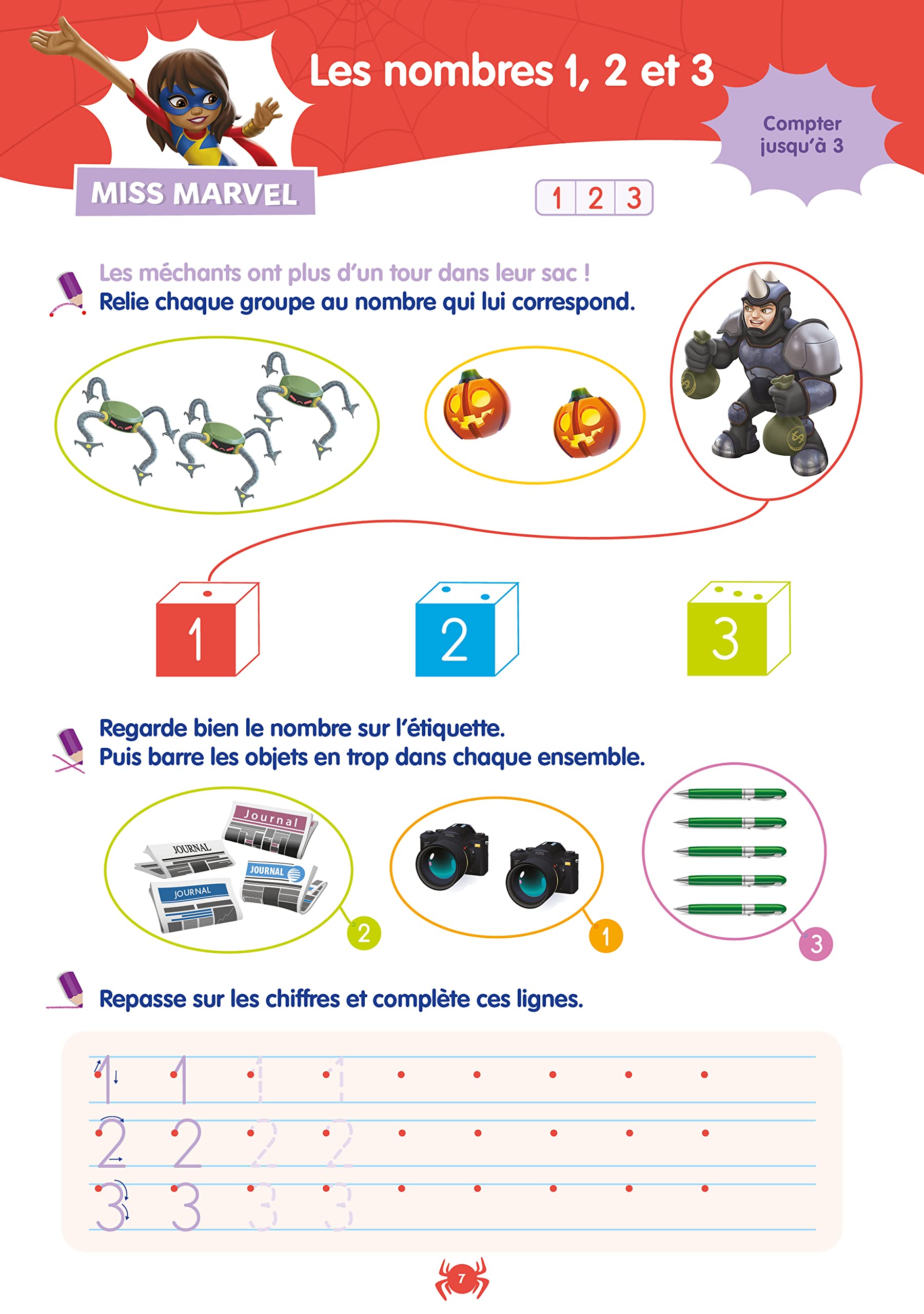 spidey-et-ses-amis-cahier-de-vacances-gs-au-cp-2026 image 4