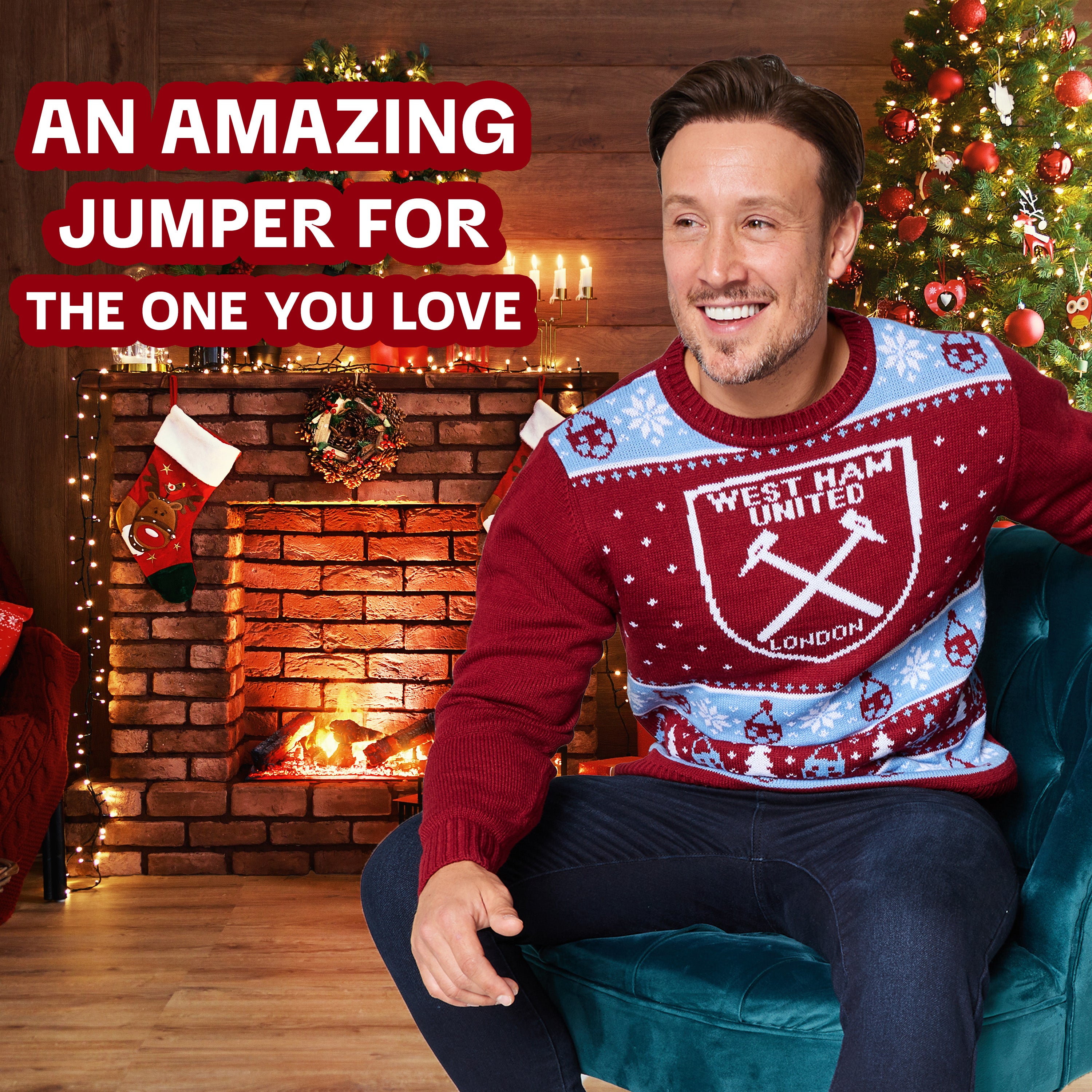 west-ham-pull-no-l-homme-chaud-festif-taille-l image 4