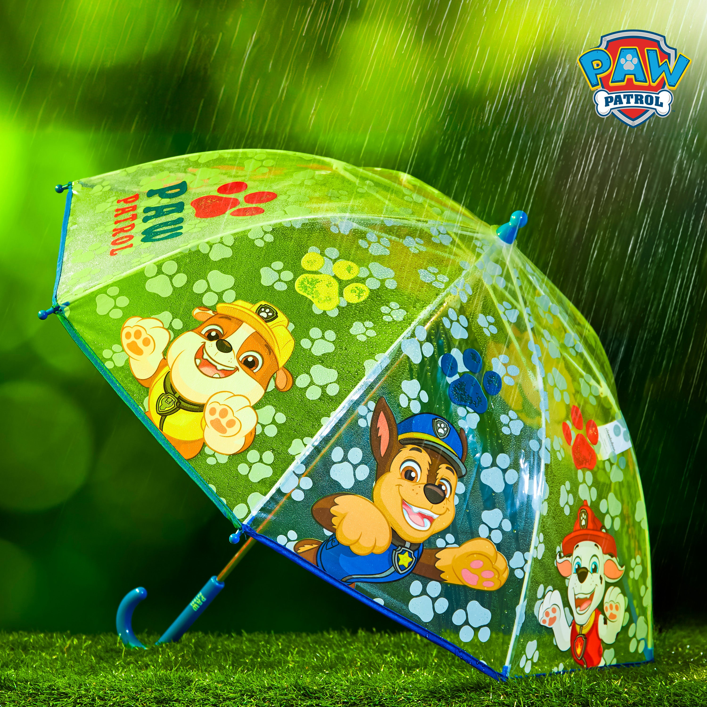 pat-patrouille-parapluie-enfant-cloche-transparent-l-ger image 2
