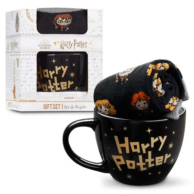 get-trend-harry-potter-mug-c-ramique-325ml-chaussettes-noires image 1