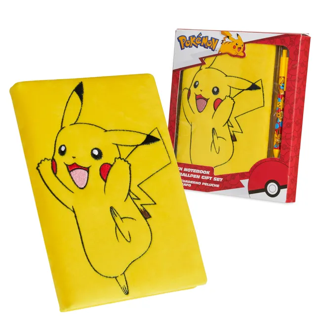 pok-mon-carnet-stylo-set-papeterie-notebook-ballpen-pikachu image 1