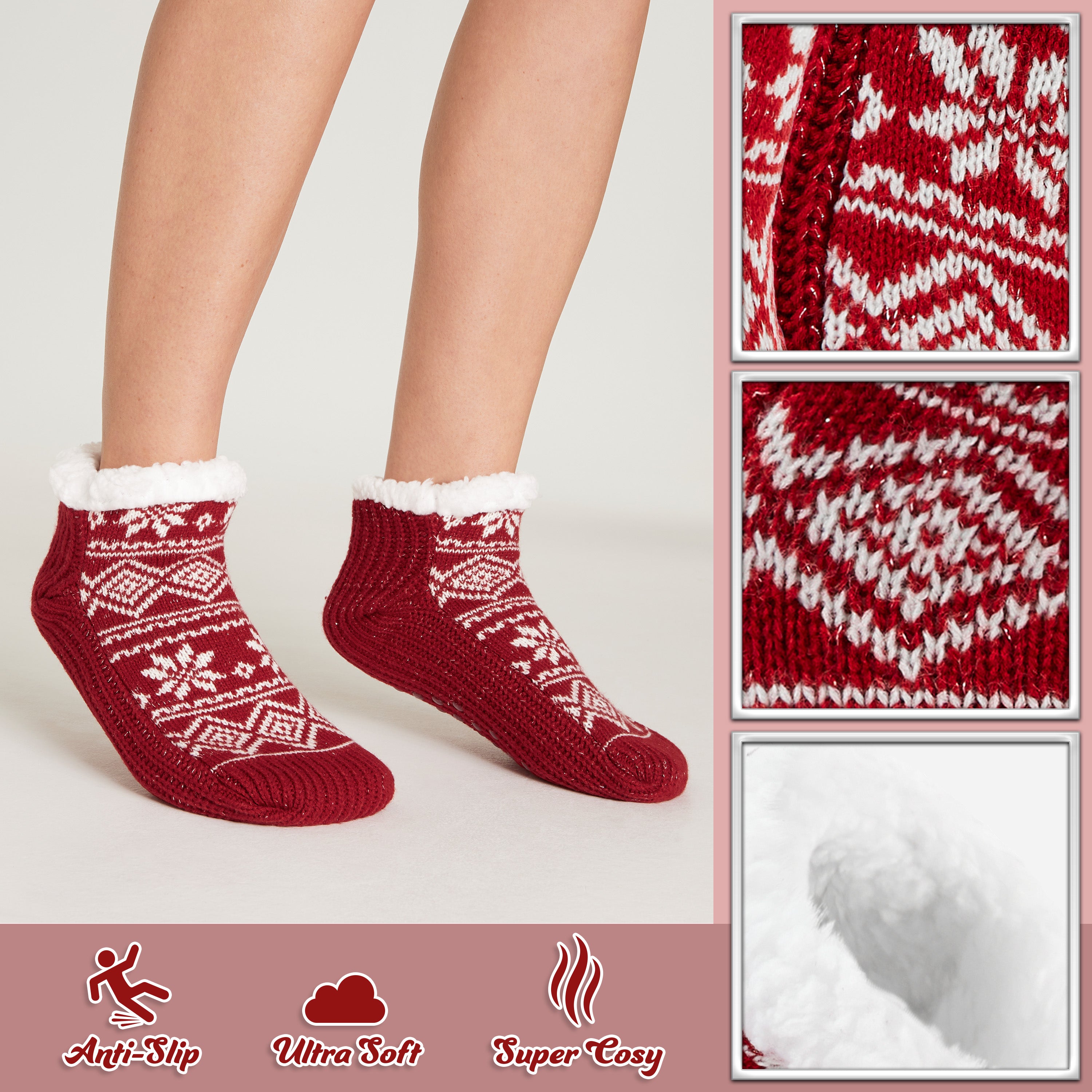 get-trend-citycomfort-chaussettes-pilou-femme-antid-rapantes image 2