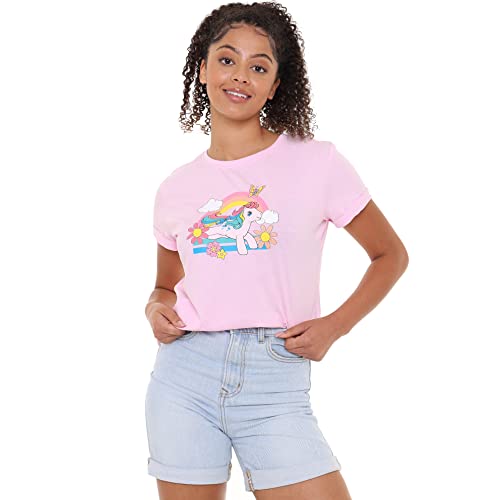 my-little-pony-leaping-rainbow-t-shirt-femme-rose-clair image 8