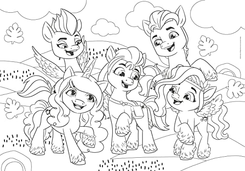 my-little-pony-25726-puzzle-supercolor-104-pi-ces-colorier image 8