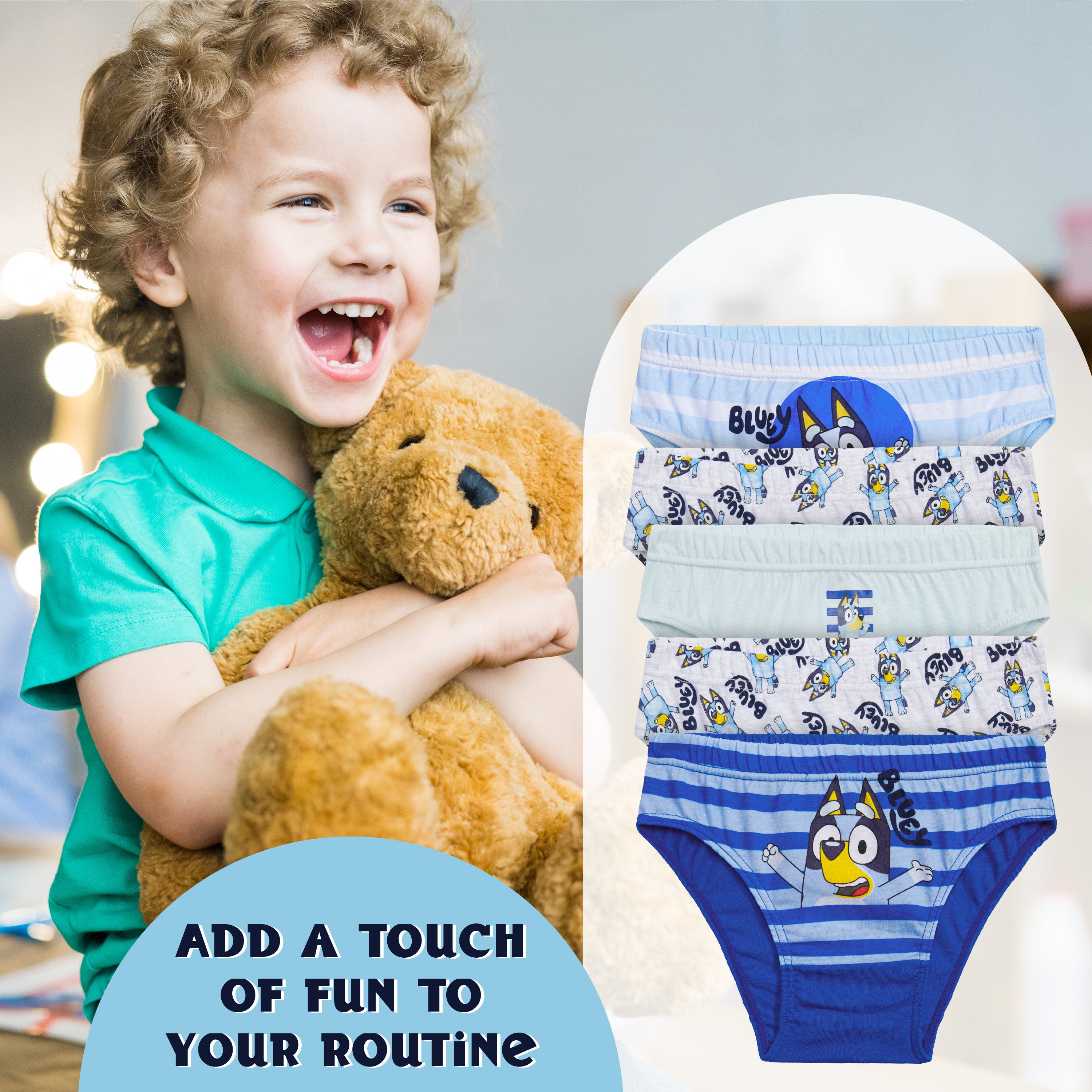 bluey-slip-gar-on-coton-pack-5-taille-5-6-ans-motifs image 3
