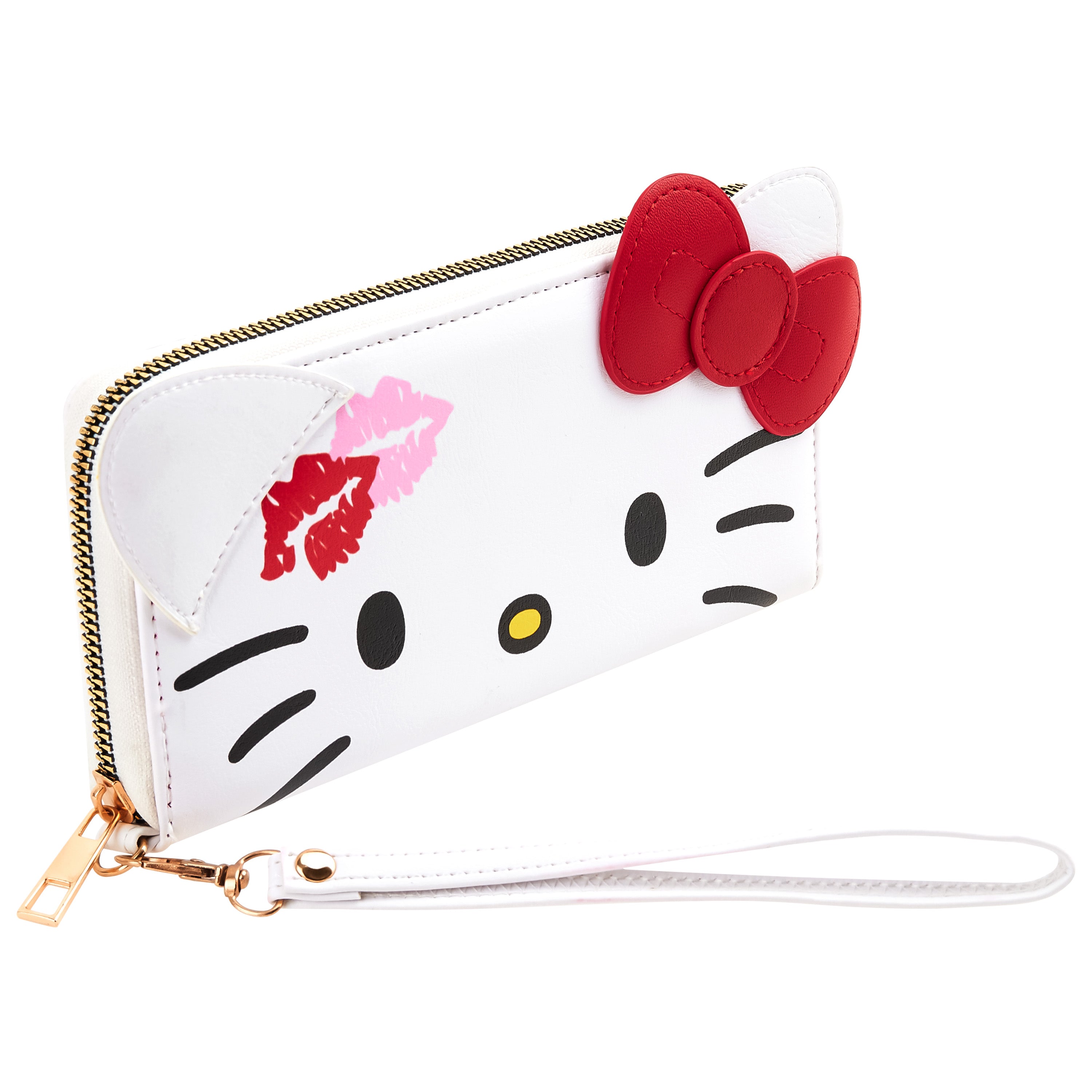 hello-kitty-portefeuille-femme-zip-cartes-monnaie-cadeau image 1