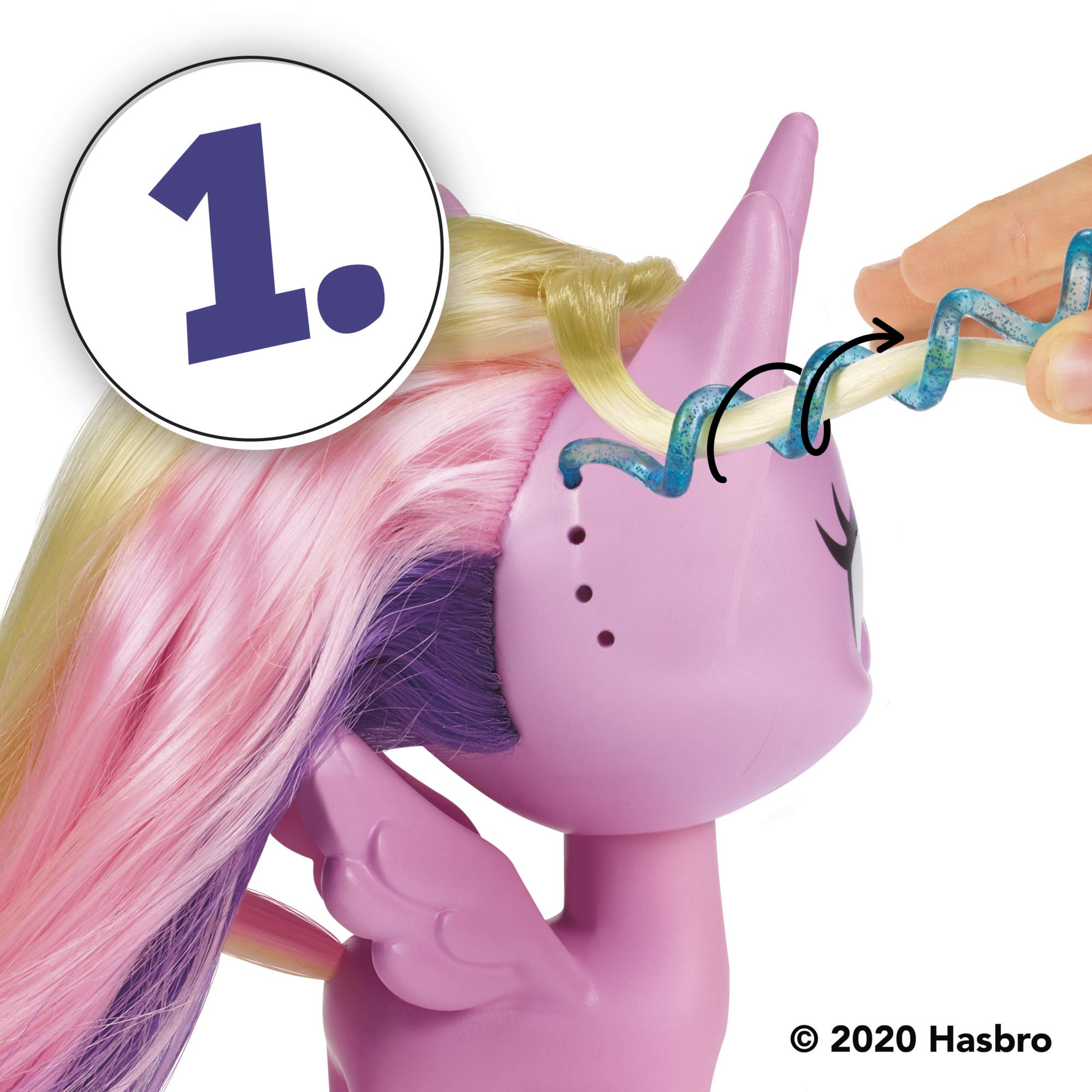 my-little-pony-princesse-cadance-f1287-figurine-12-5-cm-17-accessoires image 3