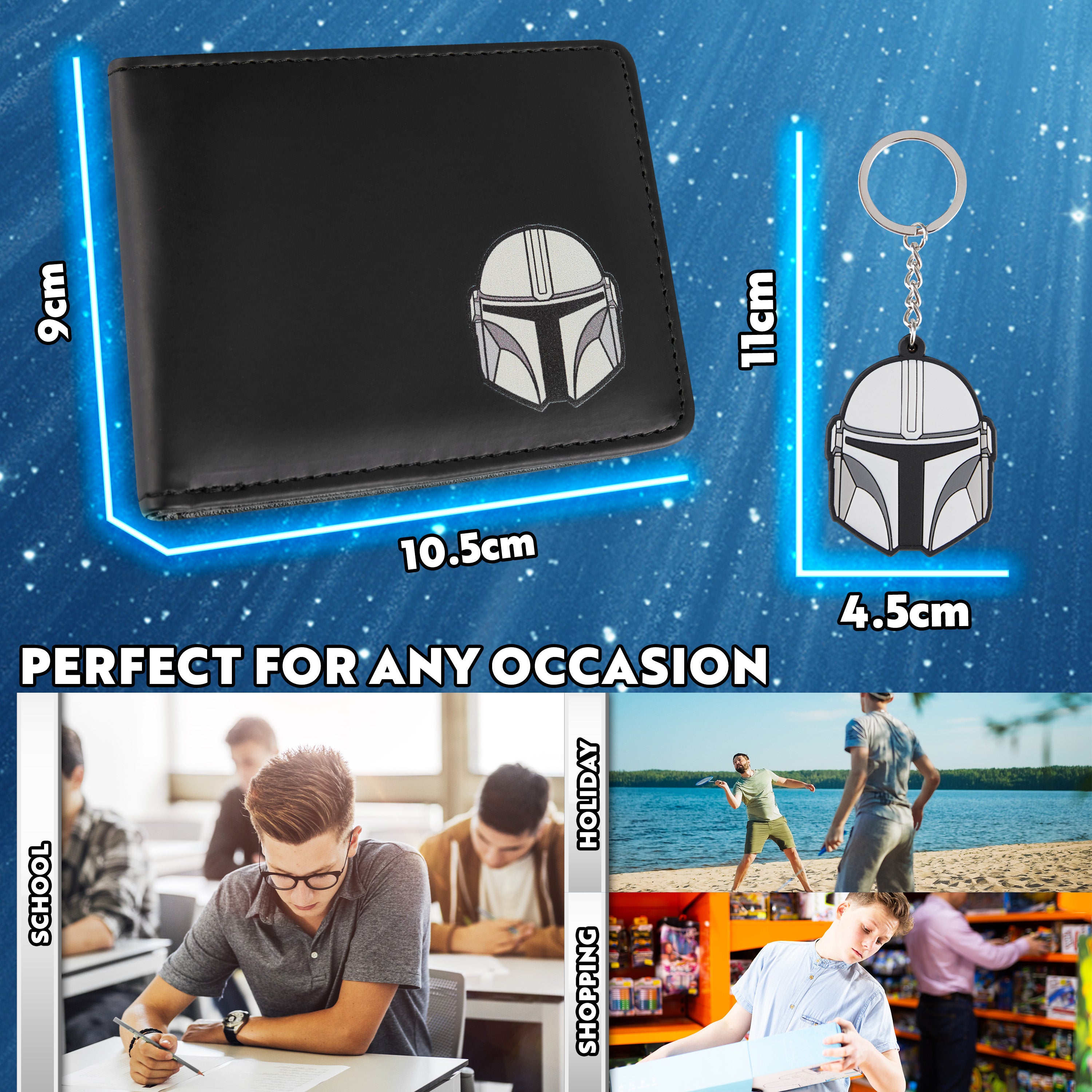 disney-mandalorian-porte-cartes-portefeuille-porte-cl-s image 5