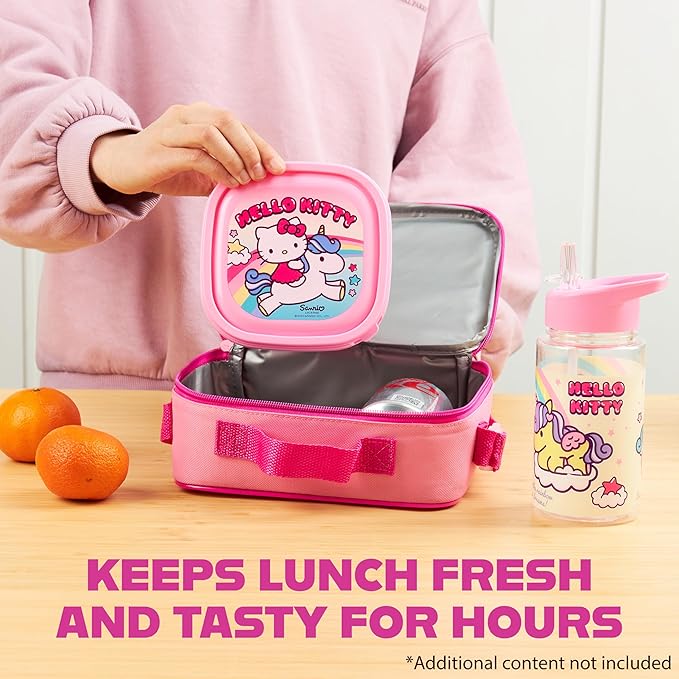 hello-kitty-set-go-ter-3-pi-ces-sac-isotherme-gourde-400ml image 2