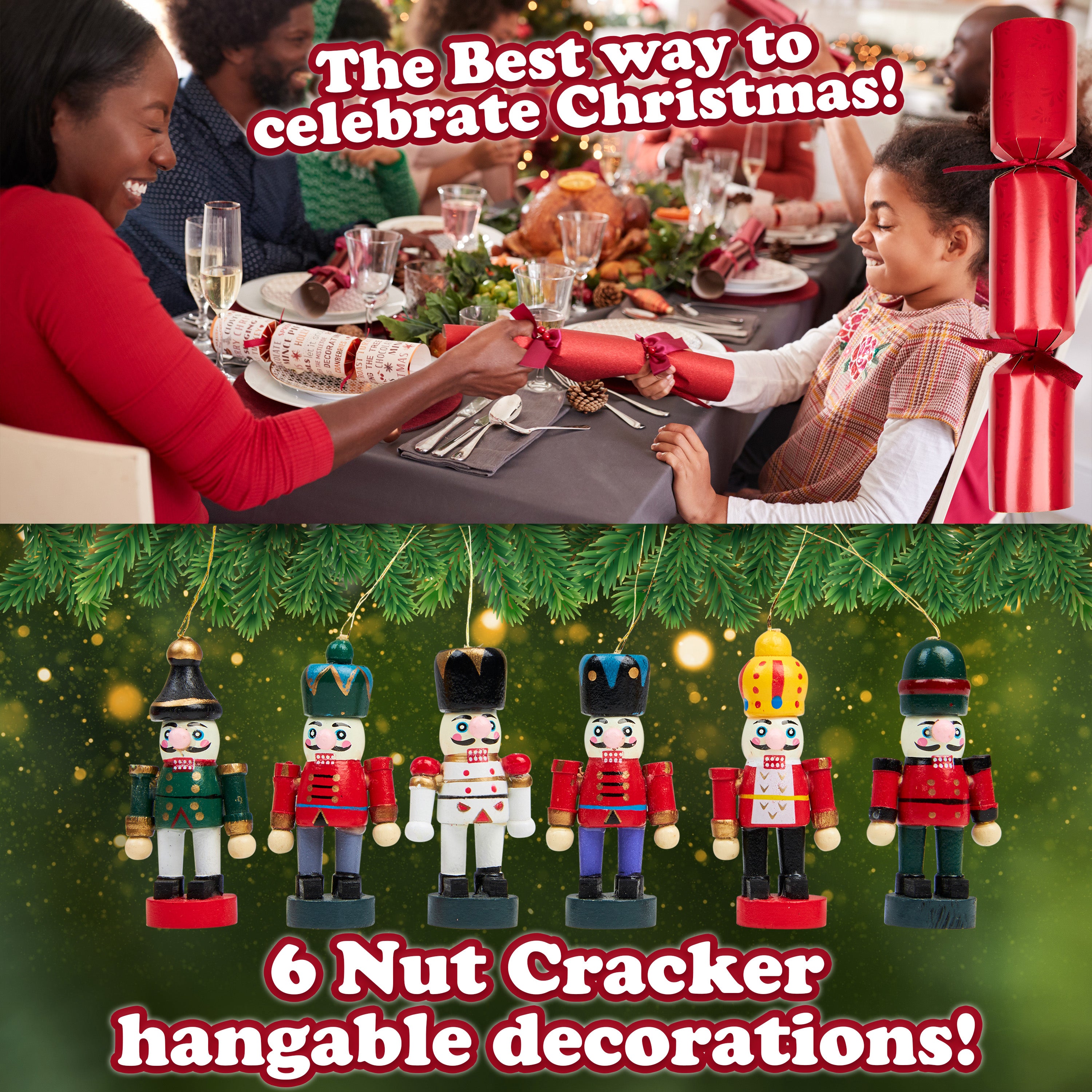 kreativekraft-crackers-no-l-lot-6-casse-noisette-rouge image 2
