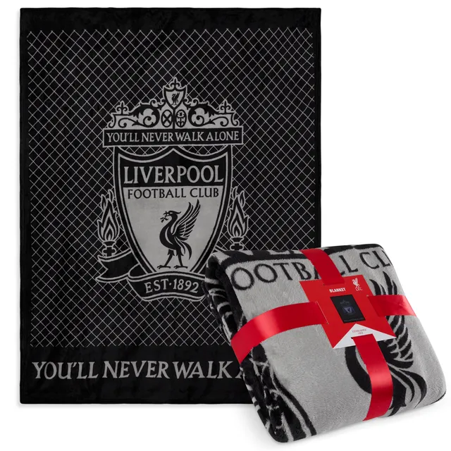 liverpool-fc-plaid-polaire-noir-130x150-cm-canap-lit image 1