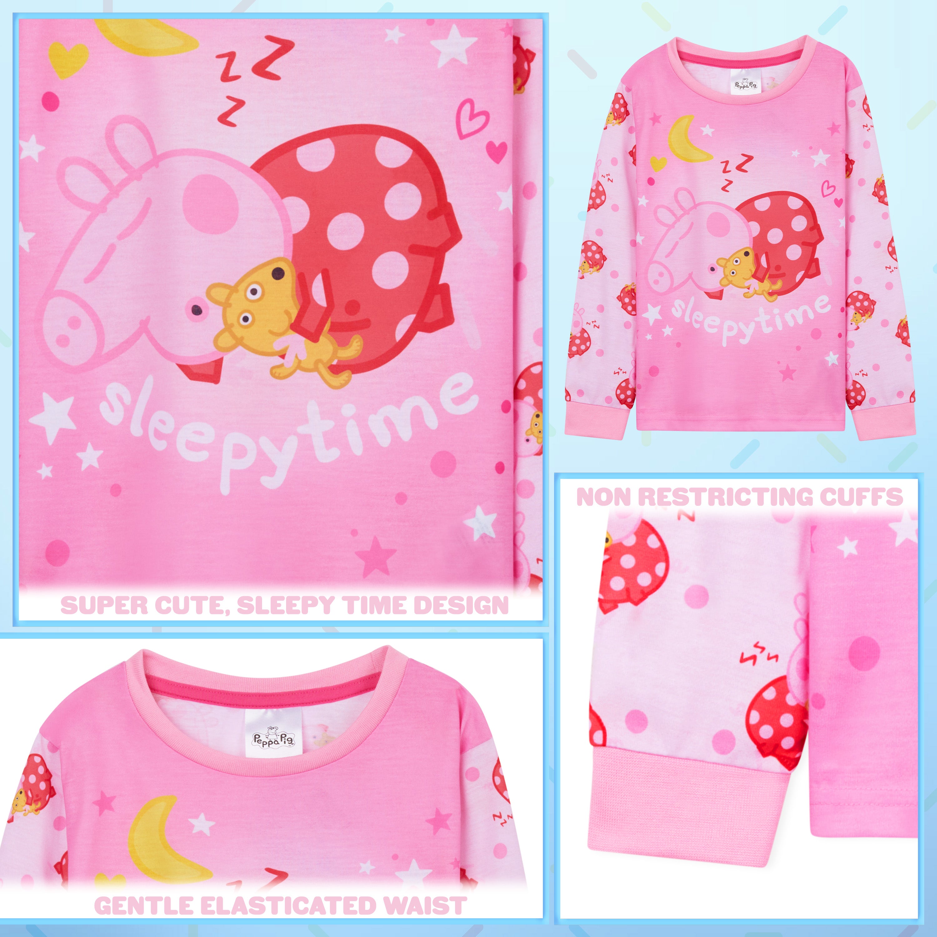 get-trend-peppa-pig-pyjama-long-fille-coton-18-mois-5-ans image 5