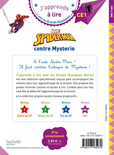 disney-marvel-spider-man-contre-mysterio-livre-ce1 image 5
