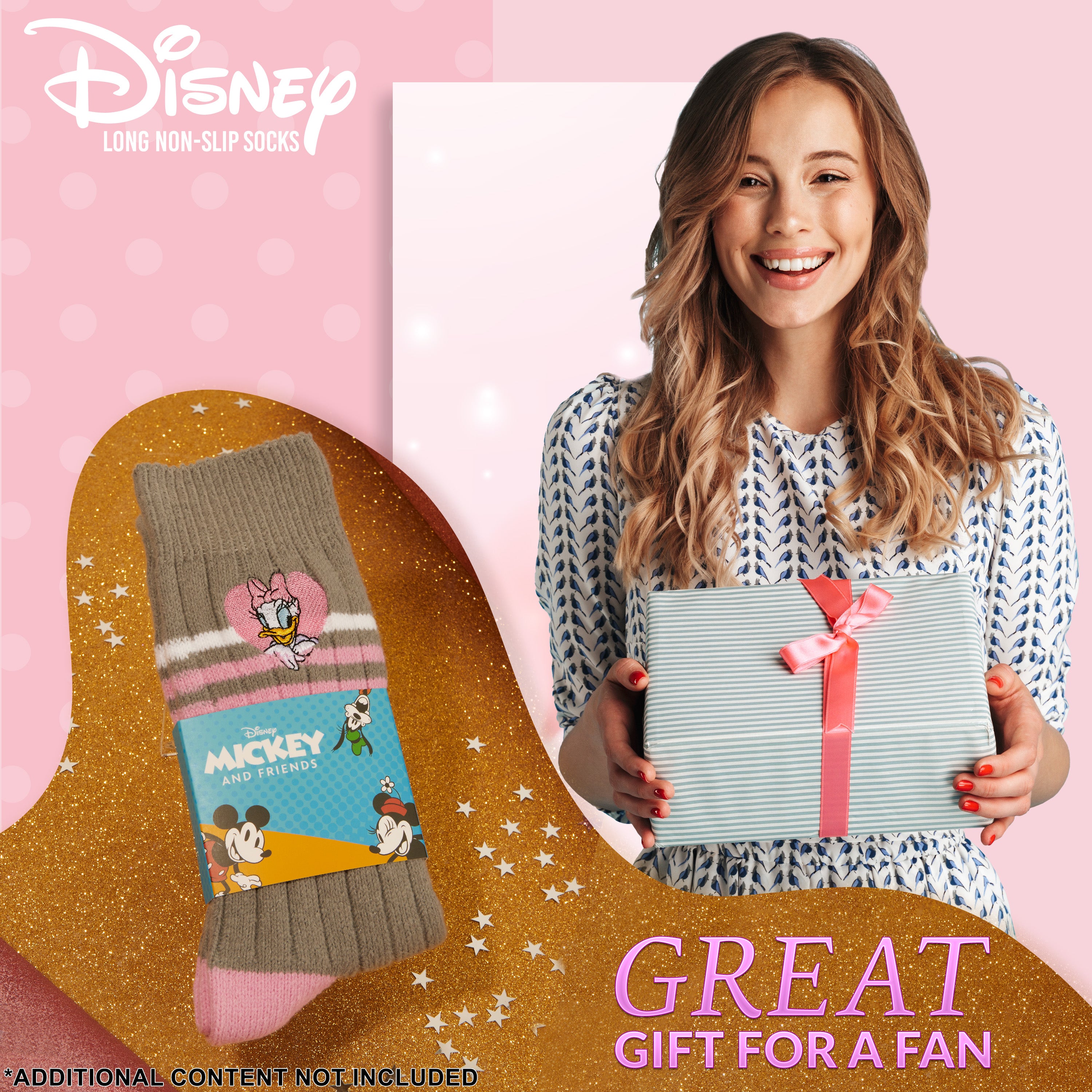 disney-chaussettes-pilou-femme-daisy-antid-rapantes image 2