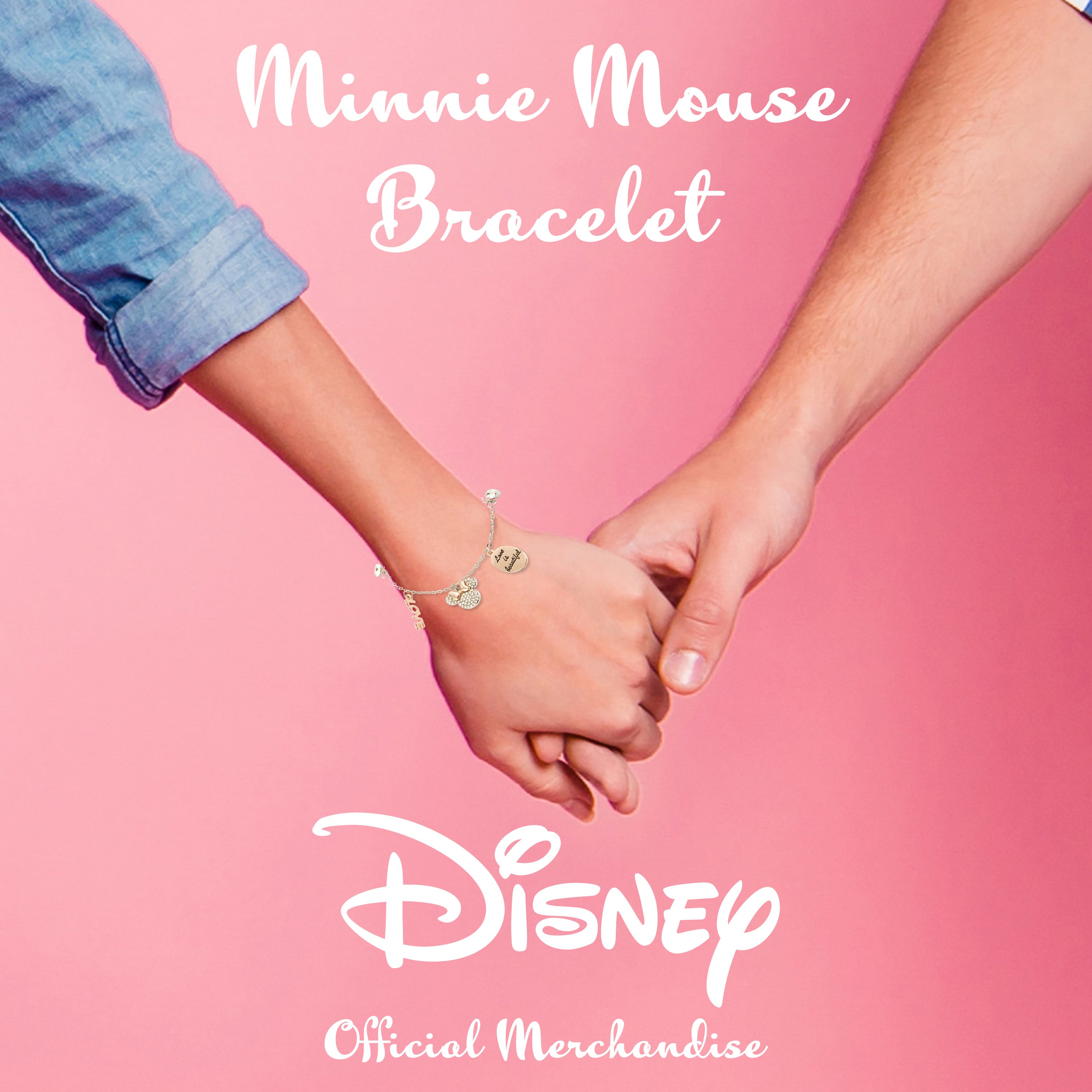 get-trend-disney-minnie-bracelet-fille-m-tal-dor image 3