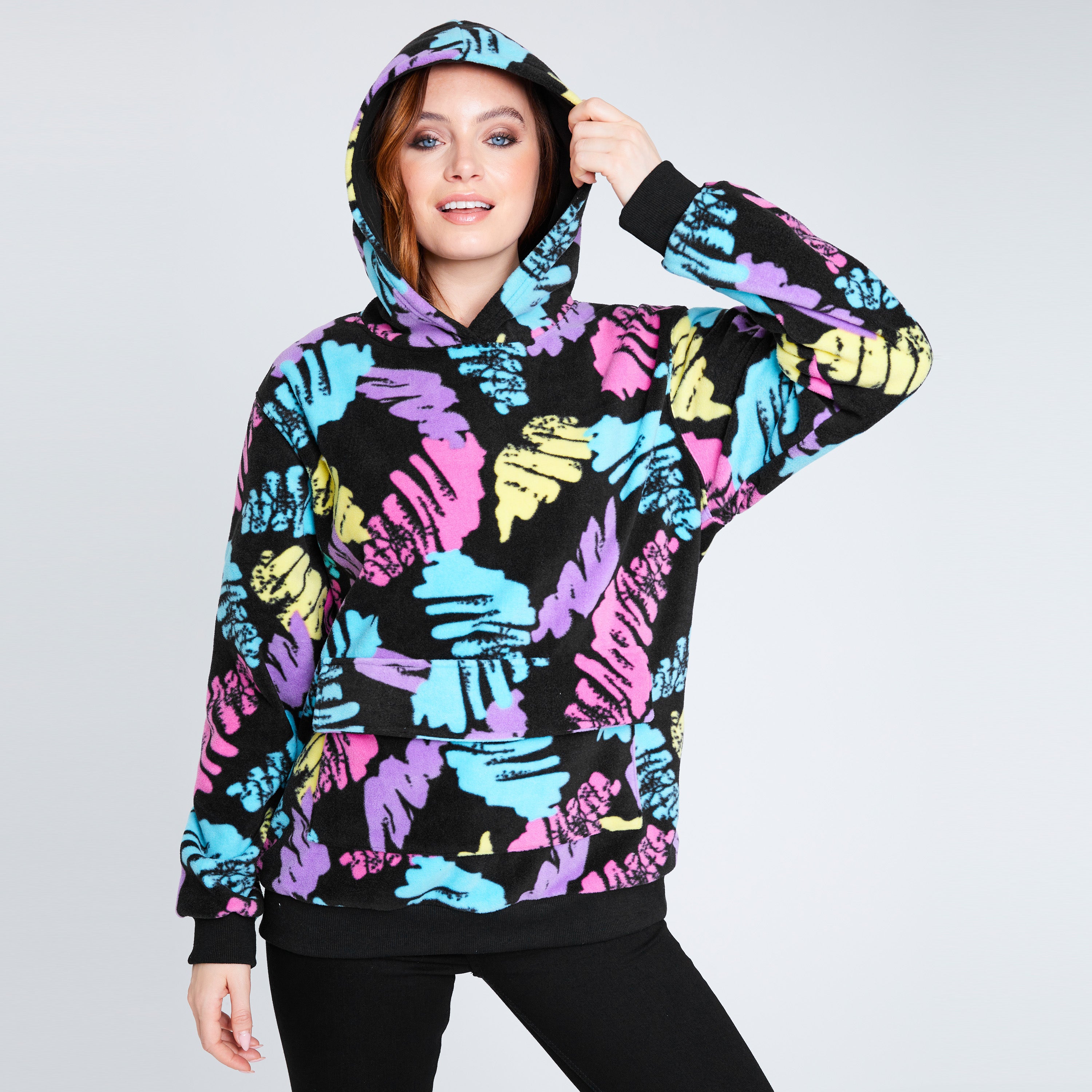 citycomfort-sweat-femme-ski-polaire-capuche-taille-m image 4