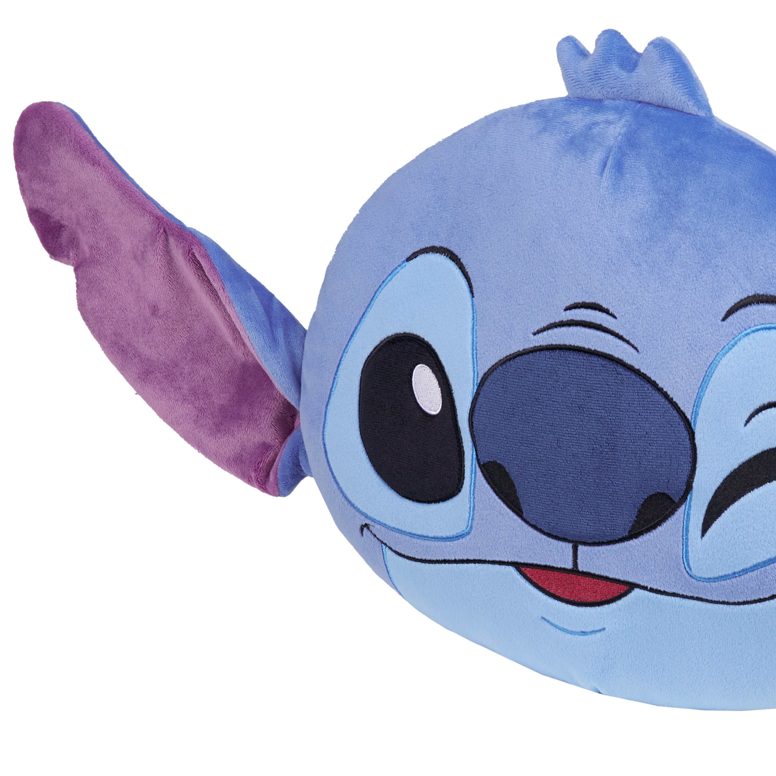 disney-stitch-coussin-peluche-bleu-violet-39-5x31-cm image 3