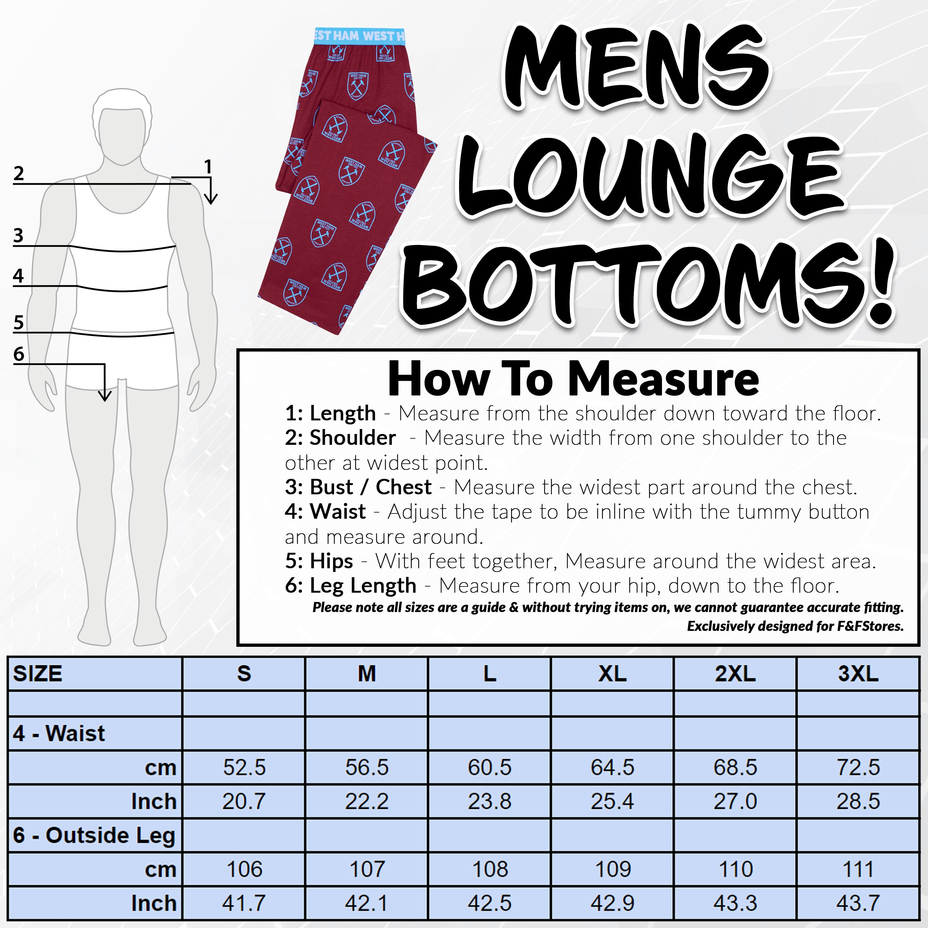 west-ham-bas-pyjama-homme-100-coton-poches image 6