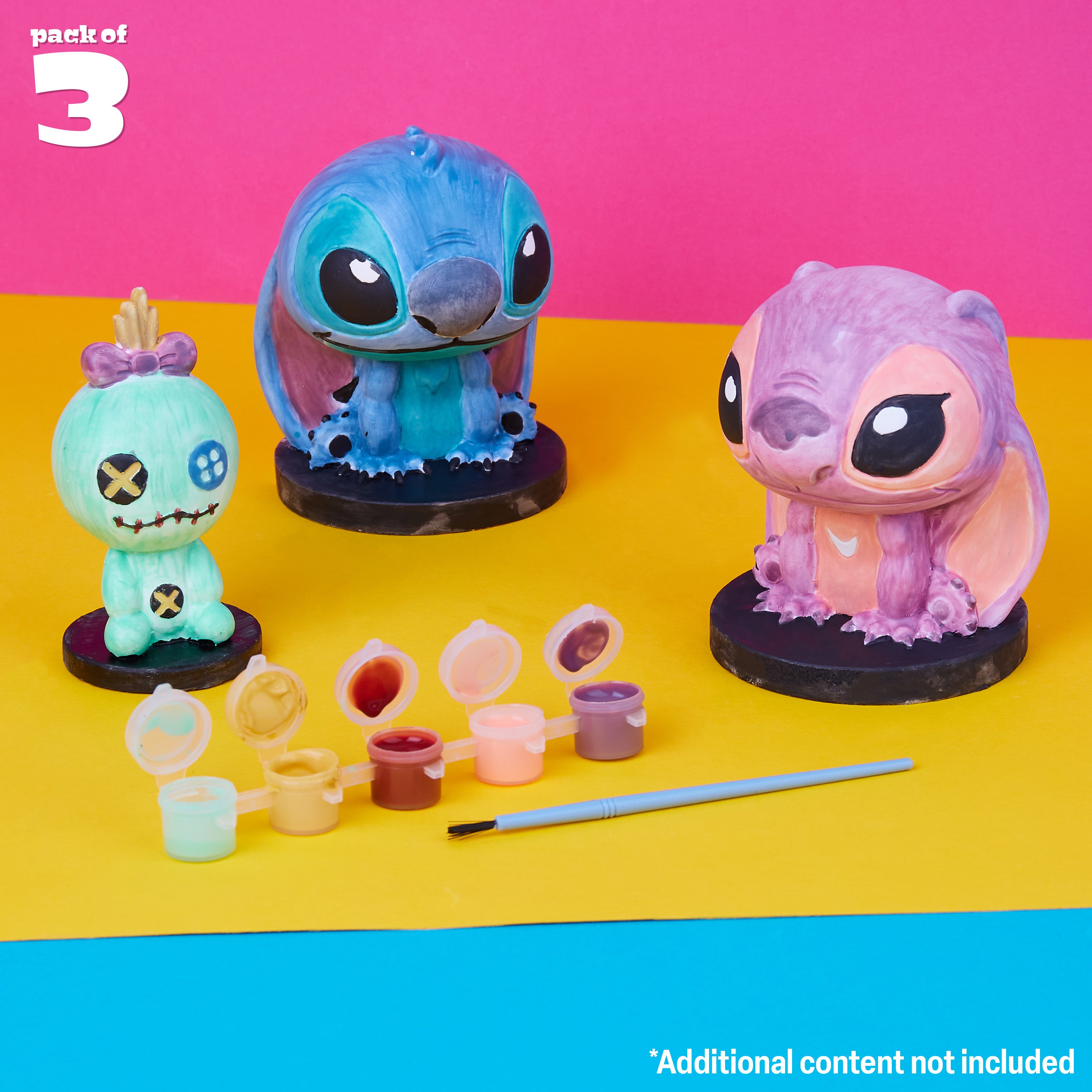 disney-stitch-kit-peinture-figurines-pl-tre-3-pack-enfant image 2