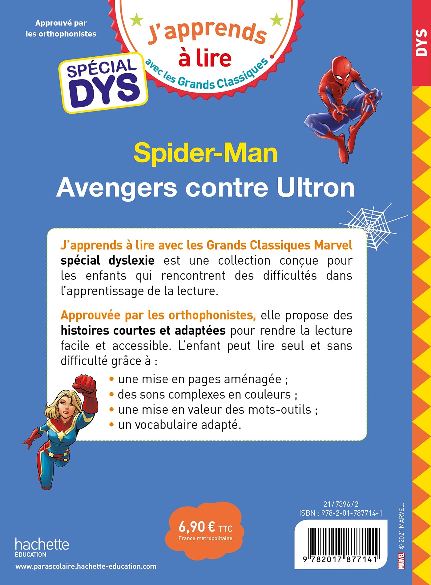 marvel-spider-man-avengers-contre-ultron-livre-enfant-sp-cial-dys image 2