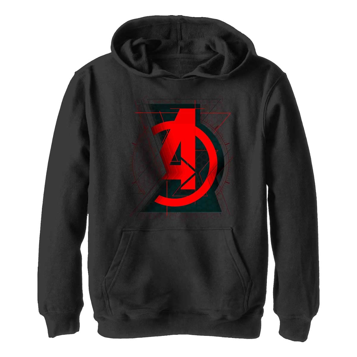 marvel-avengers-widow-sweat-capuche-enfant-7-ans-coton image 1