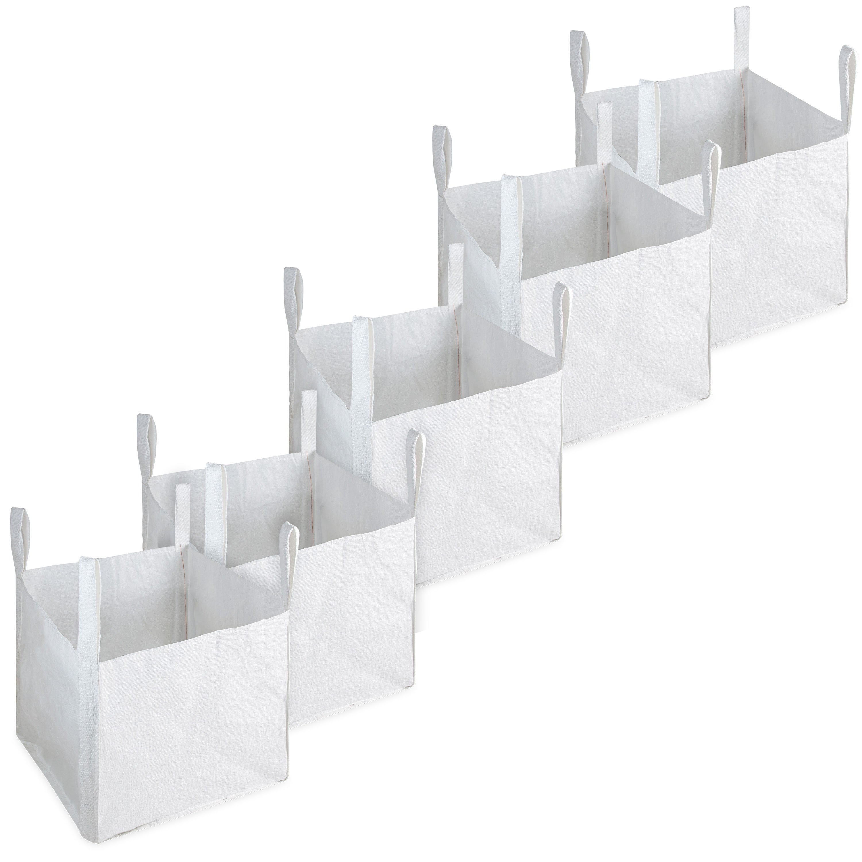 deco-express-sac-d-chets-verts-blanc-1-5t-80x80x80-lot-5 image 1