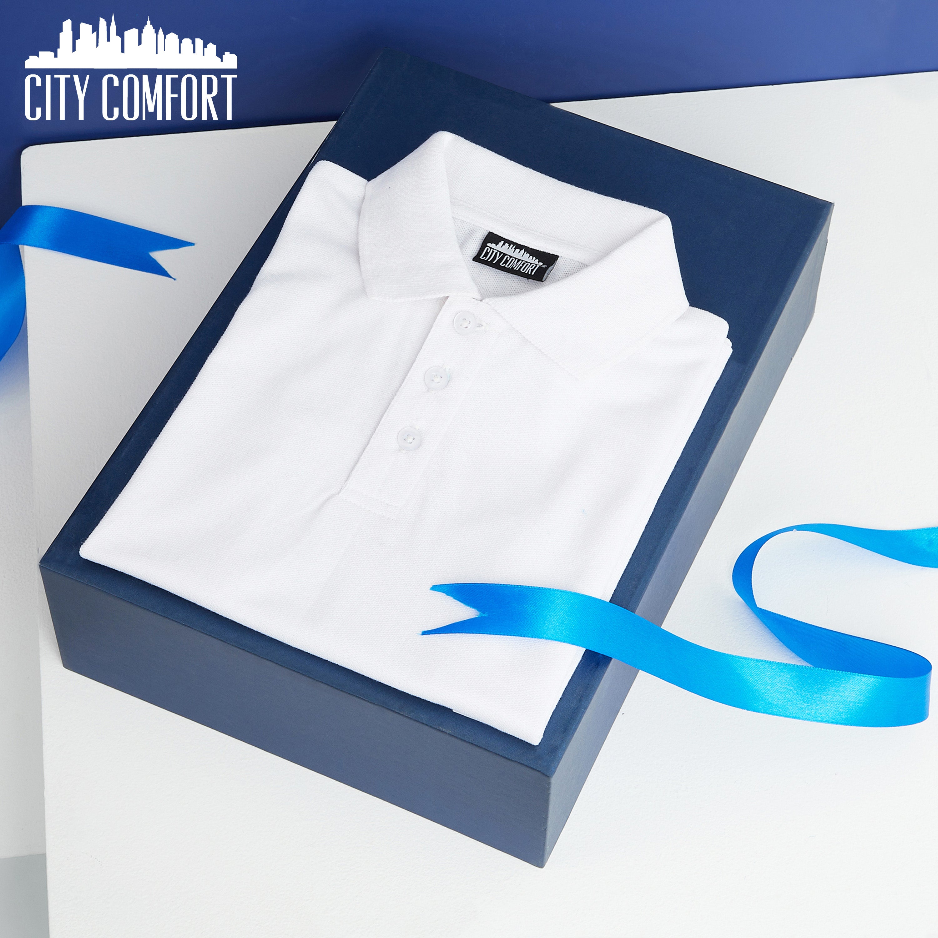 get-trend-citycomfort-polo-blanc-gar-on-4-5-ans image 2