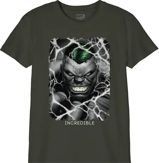 marvel-t-shirt-gar-on-14-ans-coton-avengers-spider-man image 1